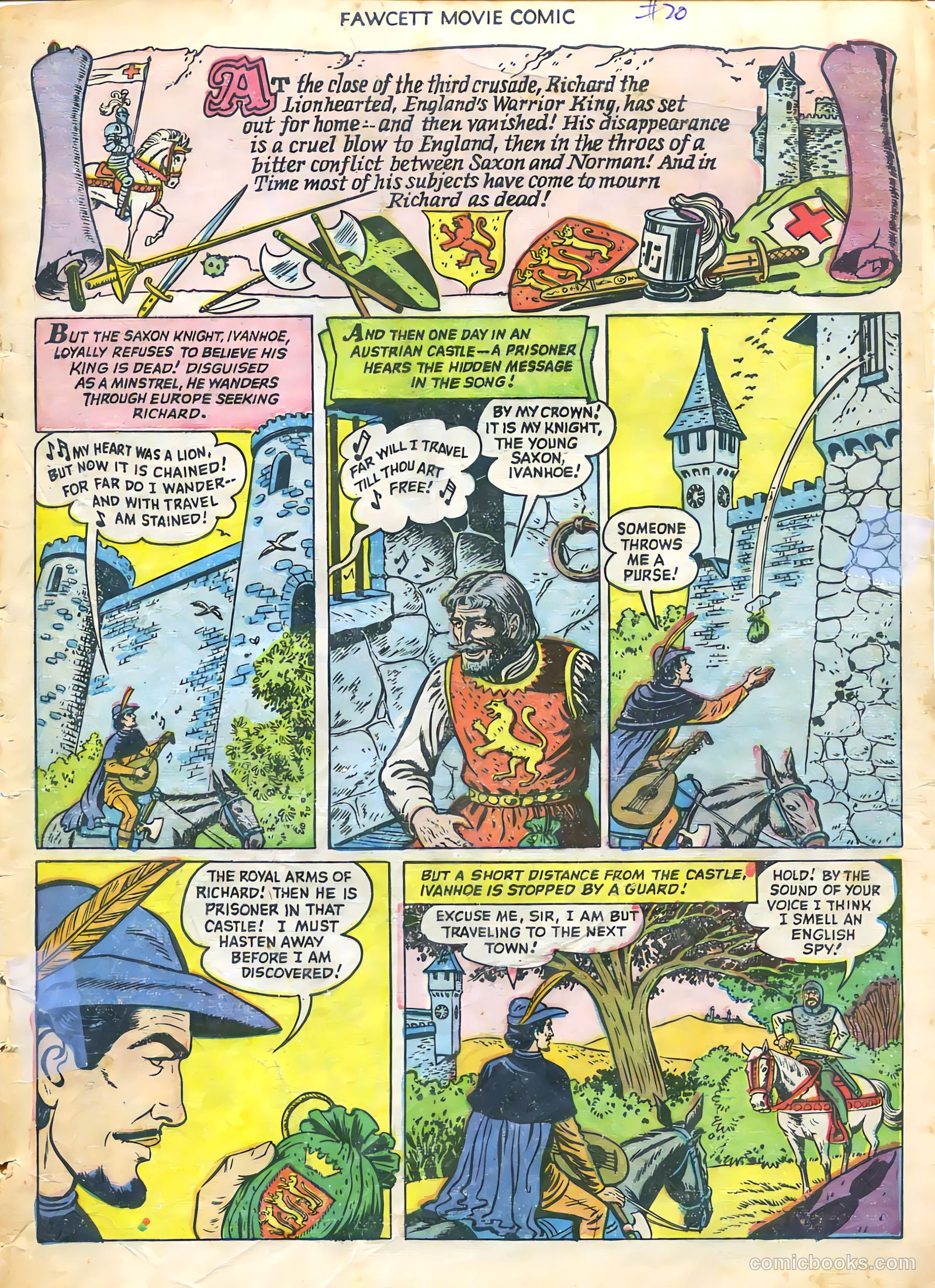 Fawcett Movie Comic #20 (1952) — page 5 of 36