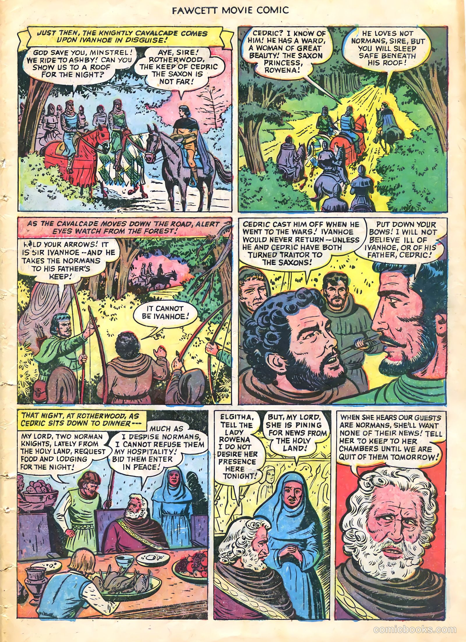Fawcett Movie Comic #20 (1952) — page 7 of 36