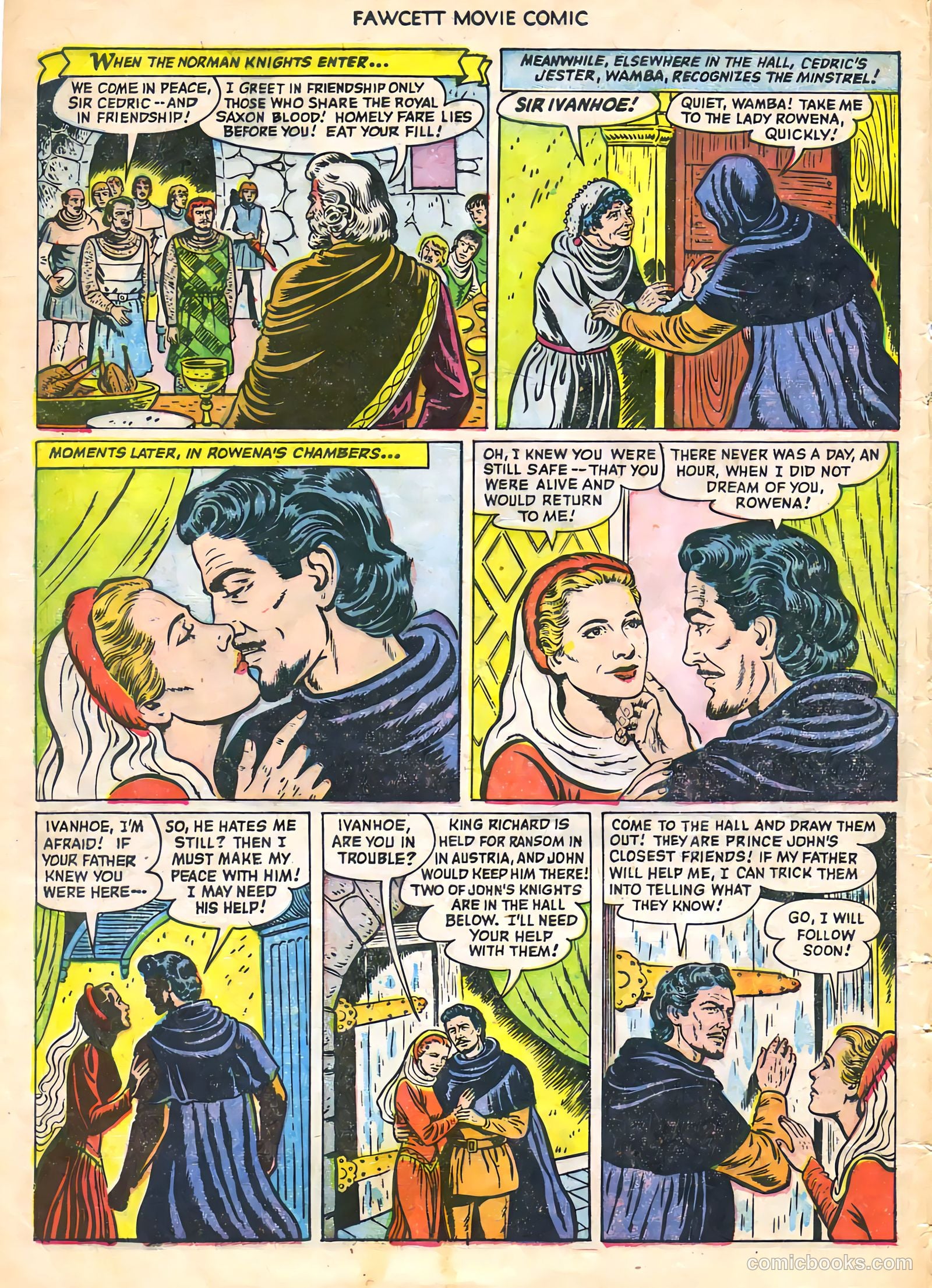 Fawcett Movie Comic #20 (1952) — page 8 of 36