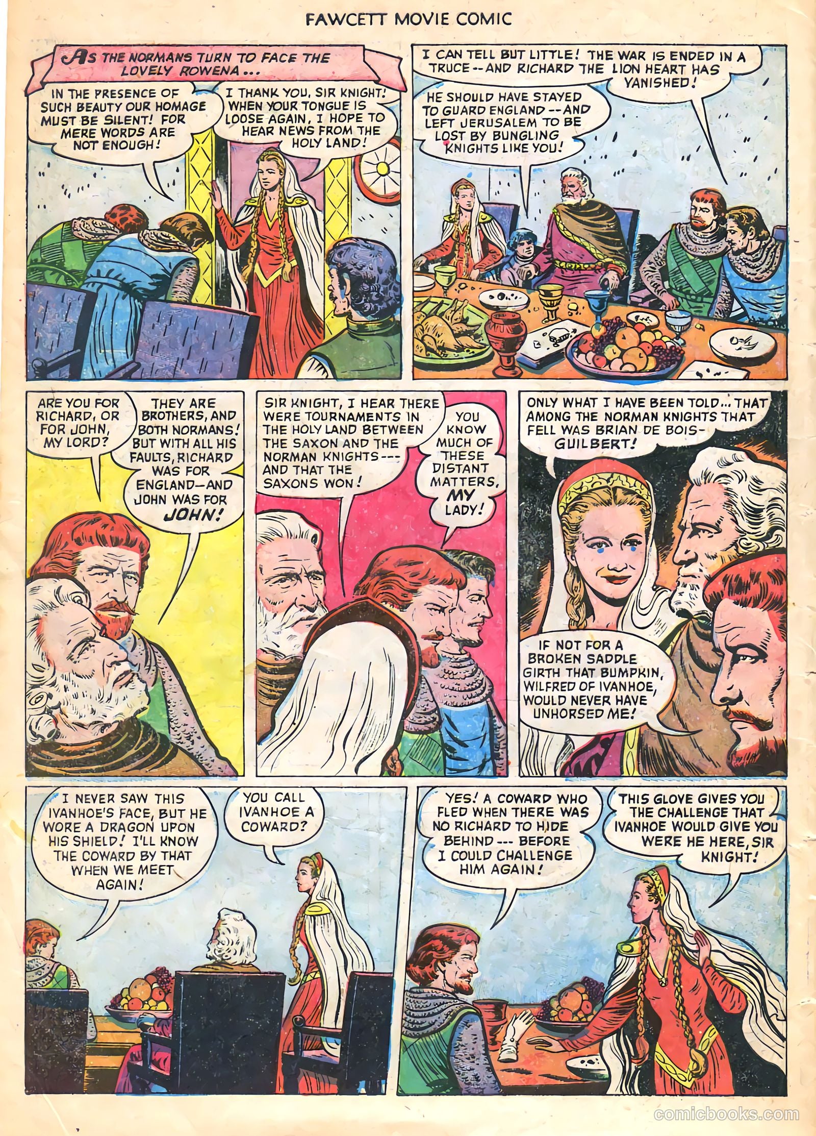 Fawcett Movie Comic #20 (1952) — page 10 of 36