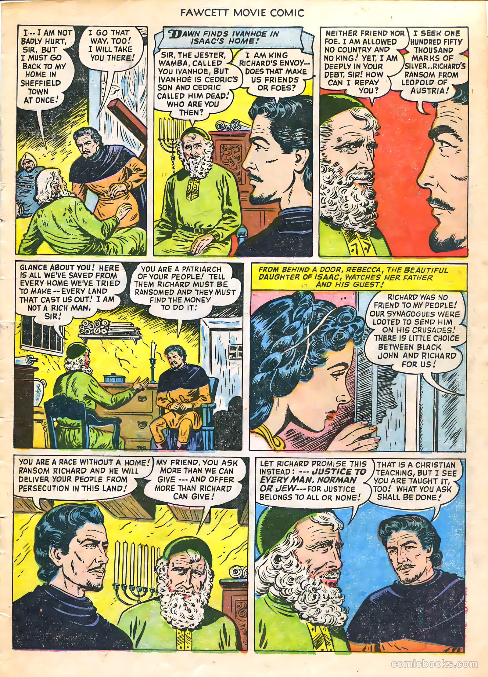 Fawcett Movie Comic #20 (1952) — page 13 of 36