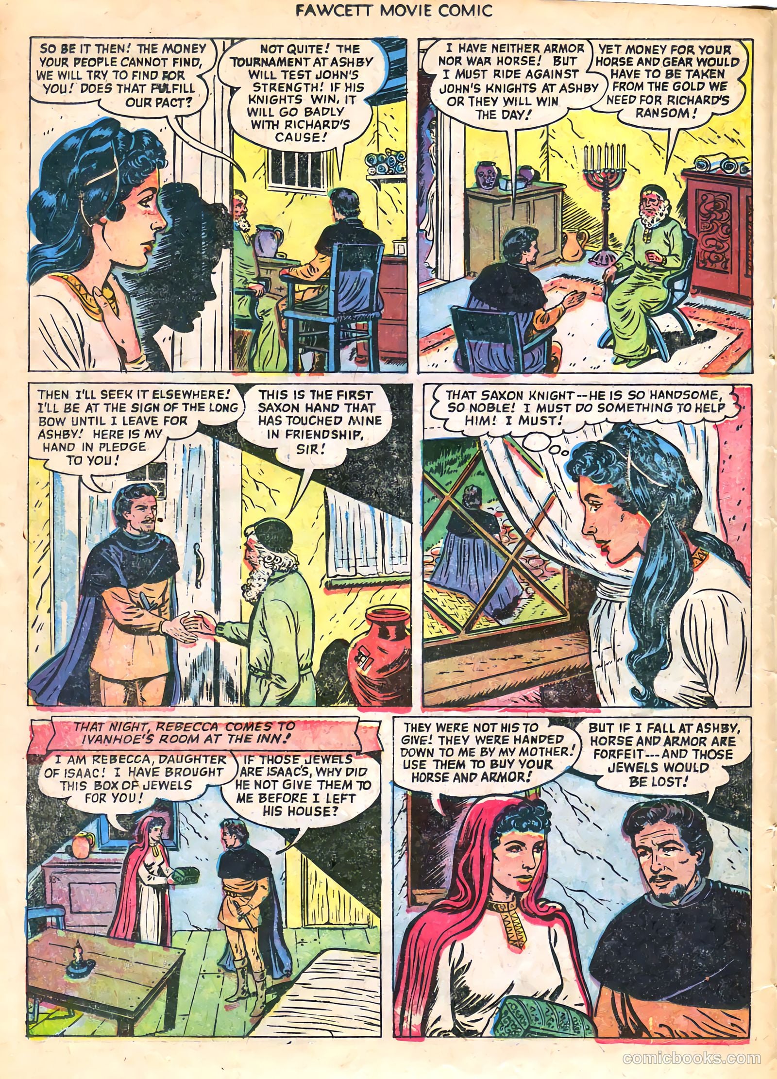 Fawcett Movie Comic #20 (1952) — page 14 of 36