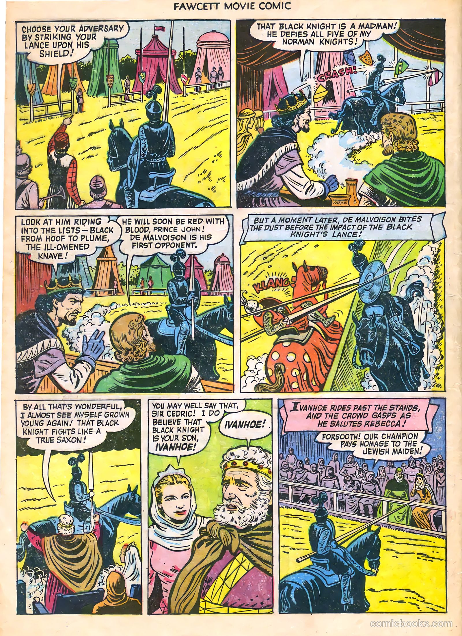 Fawcett Movie Comic #20 (1952) — page 16 of 36