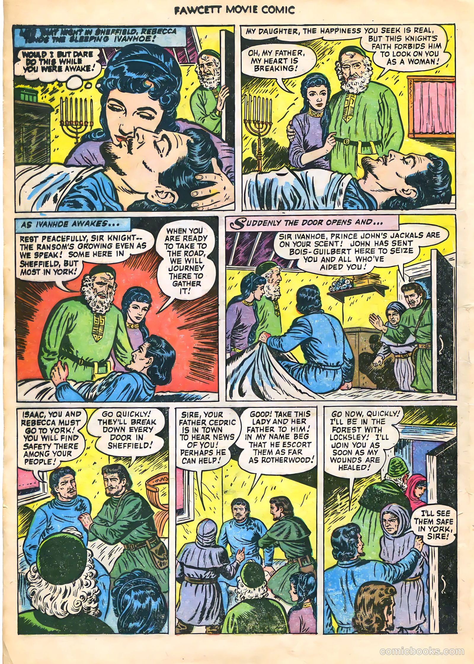 Fawcett Movie Comic #20 (1952) — page 20 of 36