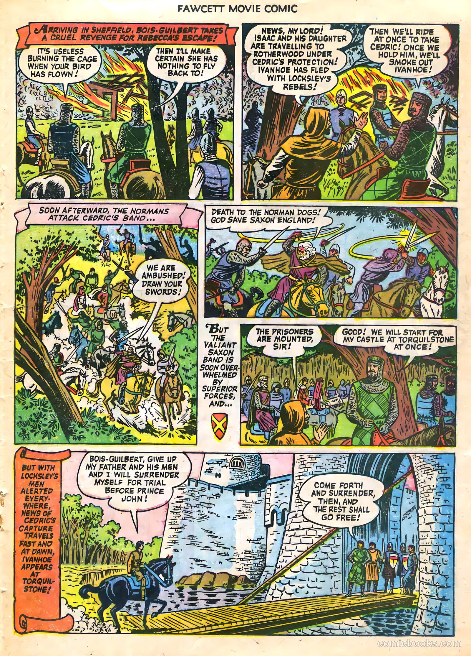 Fawcett Movie Comic #20 (1952) — page 21 of 36