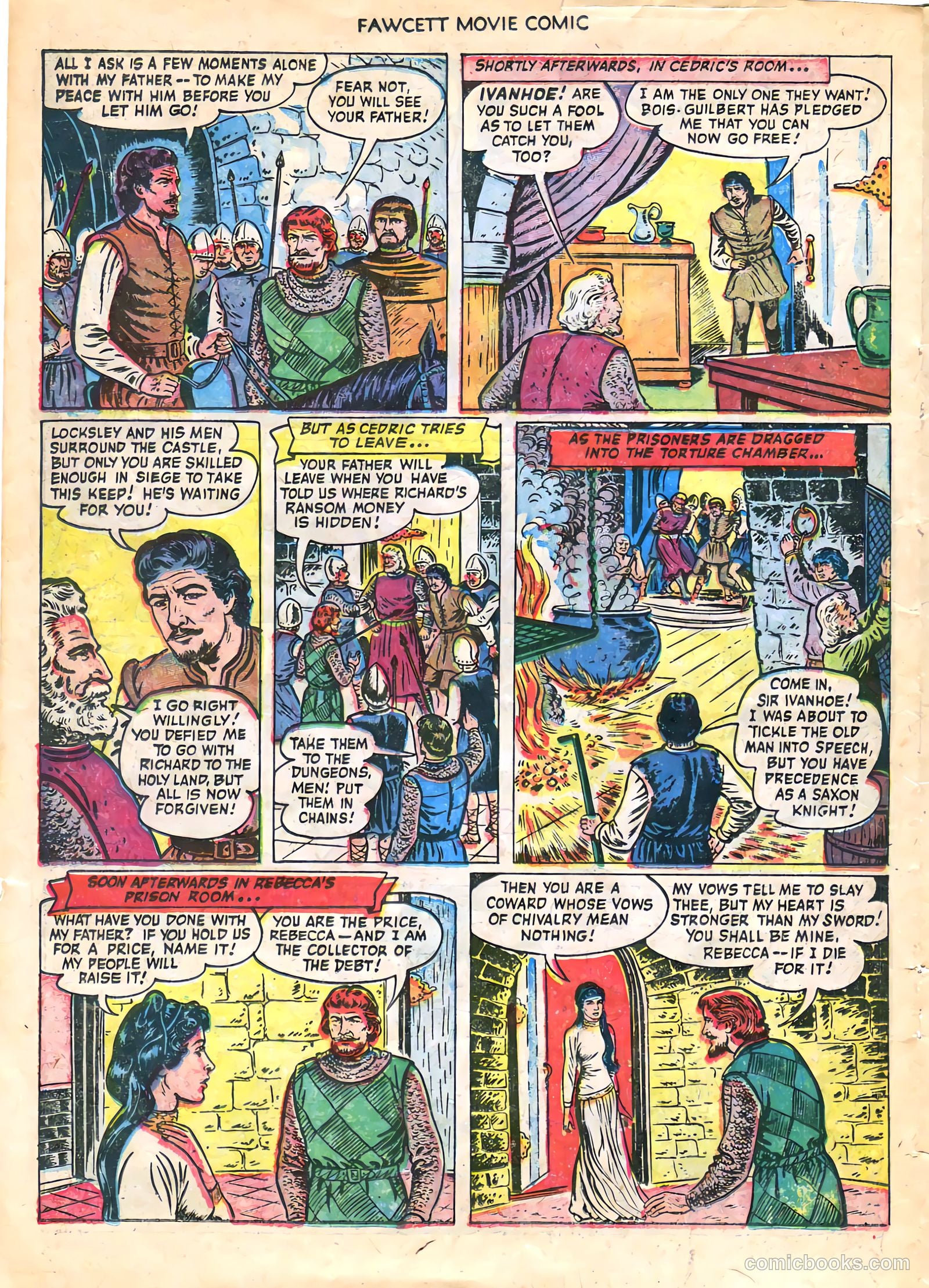 Fawcett Movie Comic #20 (1952) — page 22 of 36