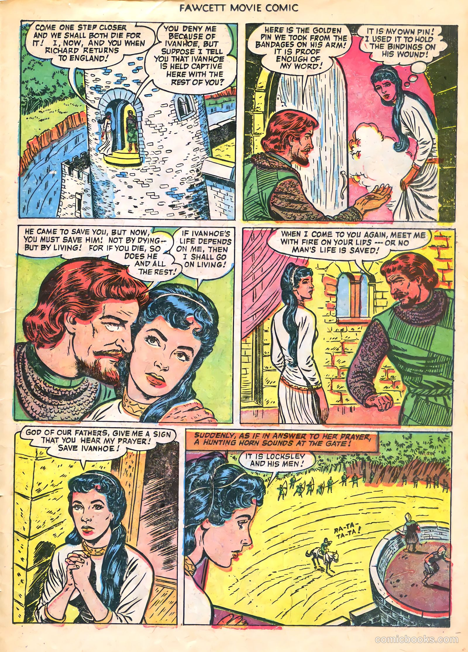 Fawcett Movie Comic #20 (1952) — page 23 of 36