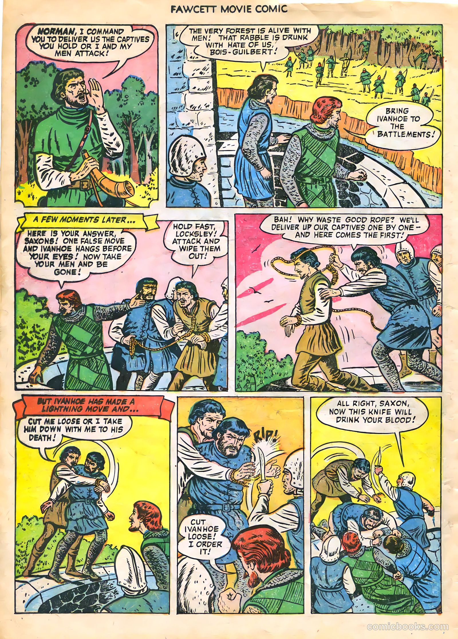 Fawcett Movie Comic #20 (1952) — page 24 of 36