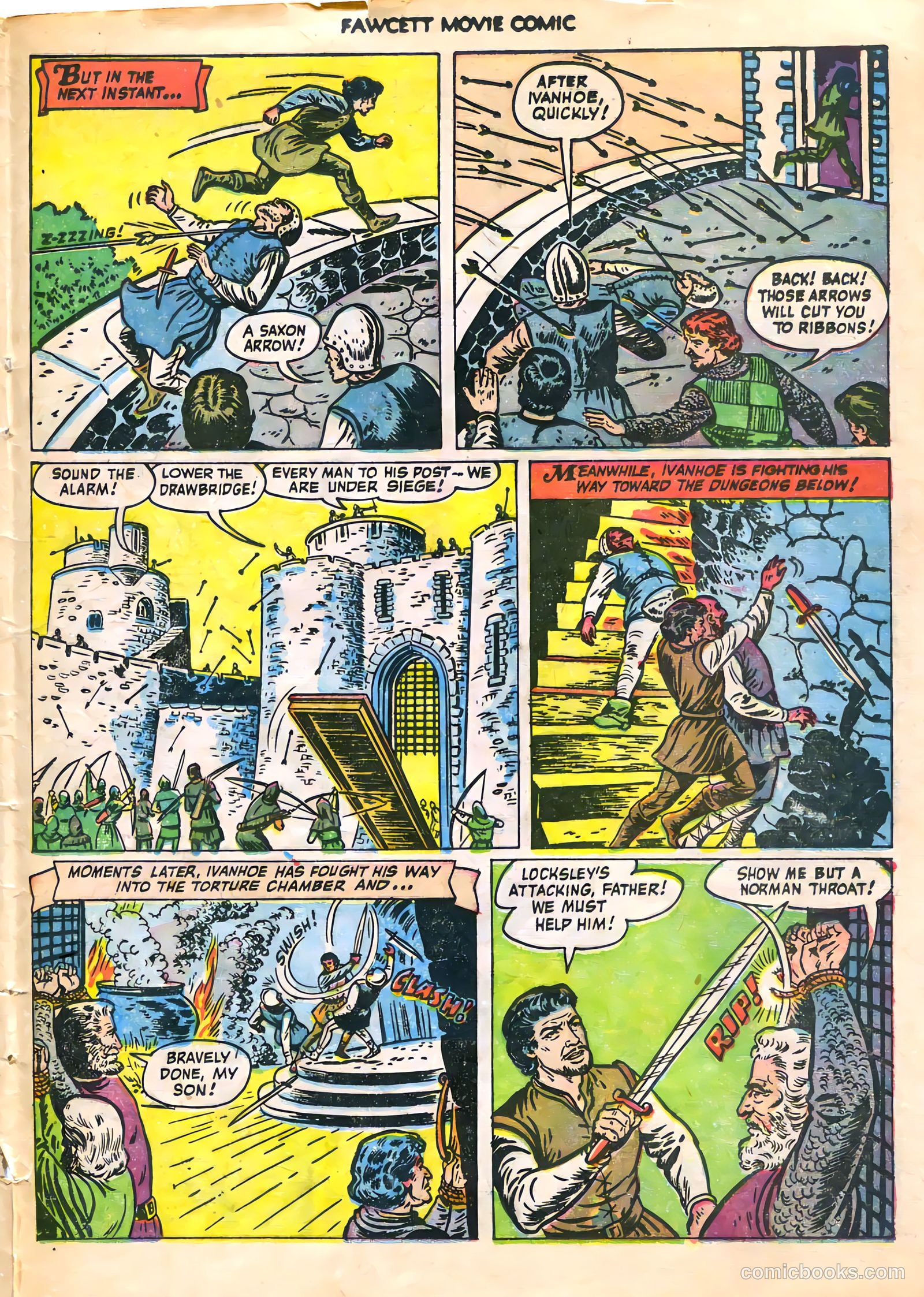 Fawcett Movie Comic #20 (1952) — page 25 of 36