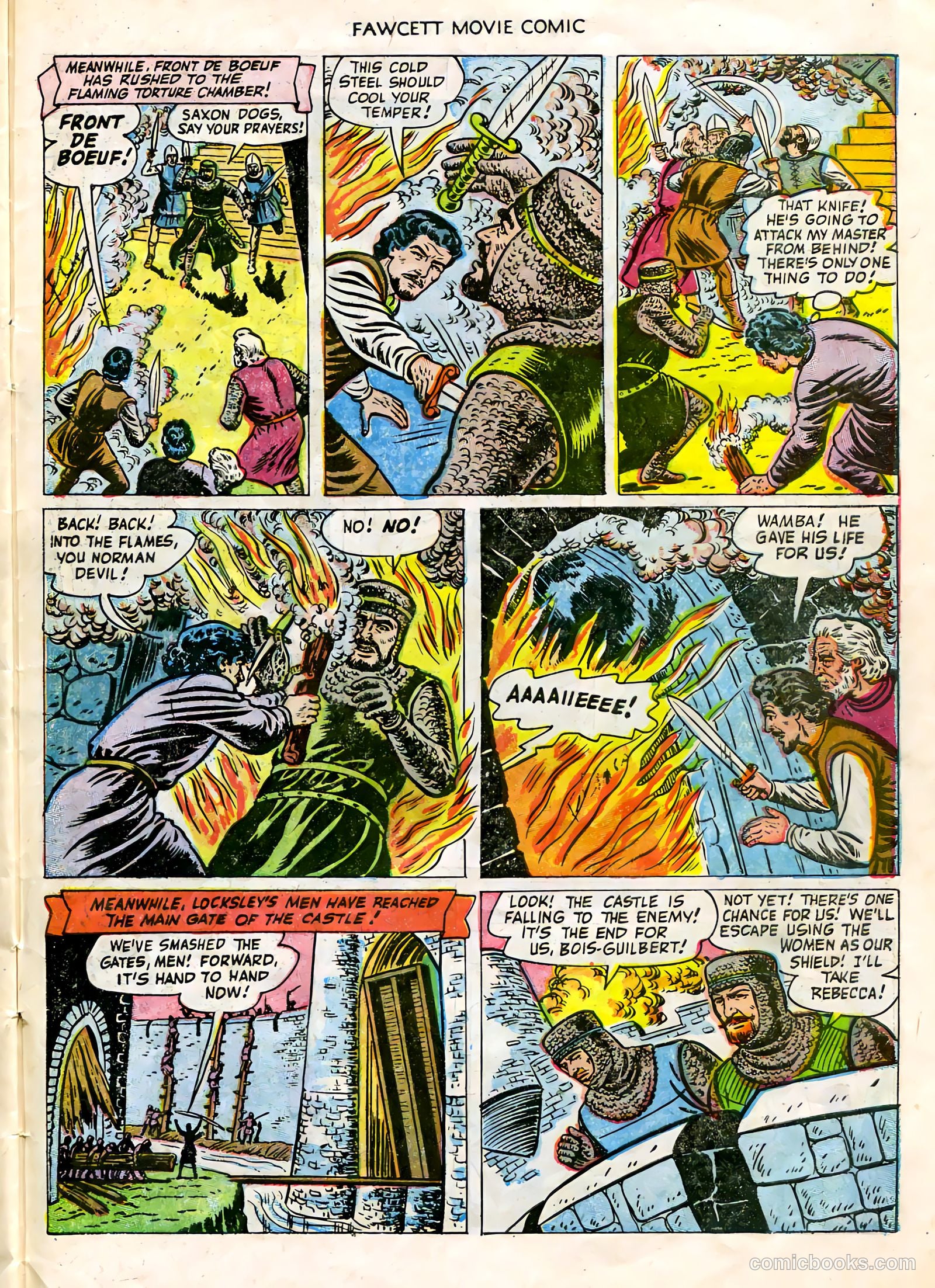 Fawcett Movie Comic #20 (1952) — page 27 of 36