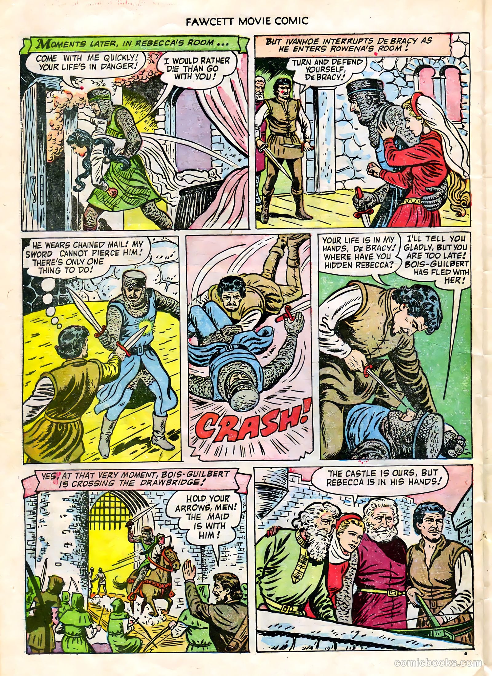 Fawcett Movie Comic #20 (1952) — page 28 of 36
