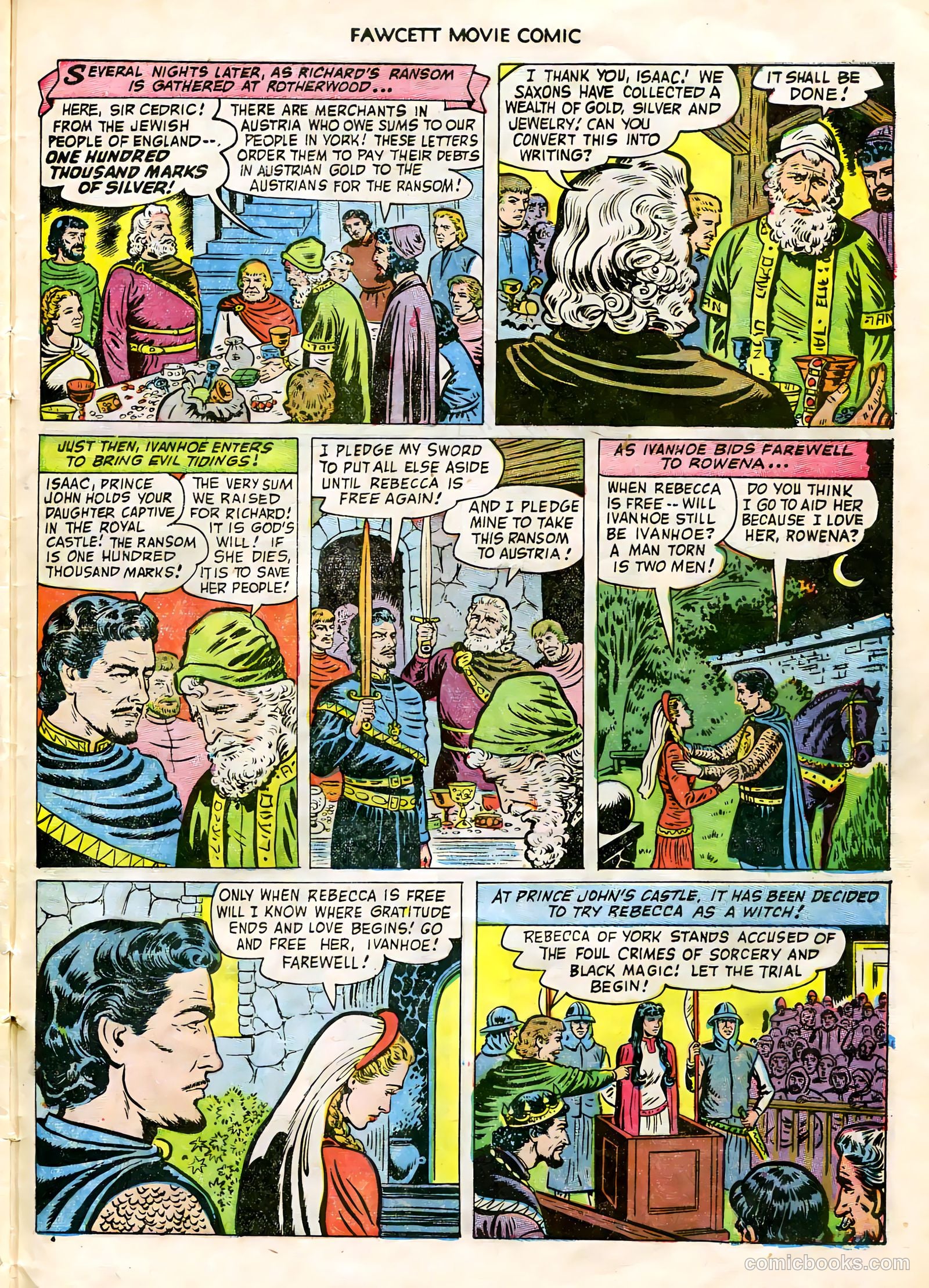 Fawcett Movie Comic #20 (1952) — page 29 of 36