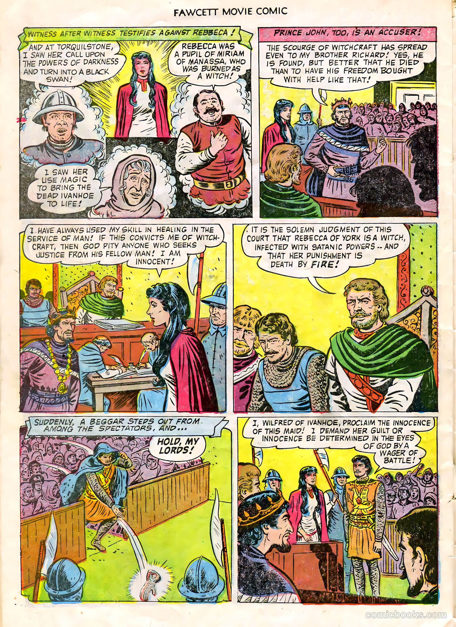 Fawcett Movie Comic #20 (1952) — page 30 of 36