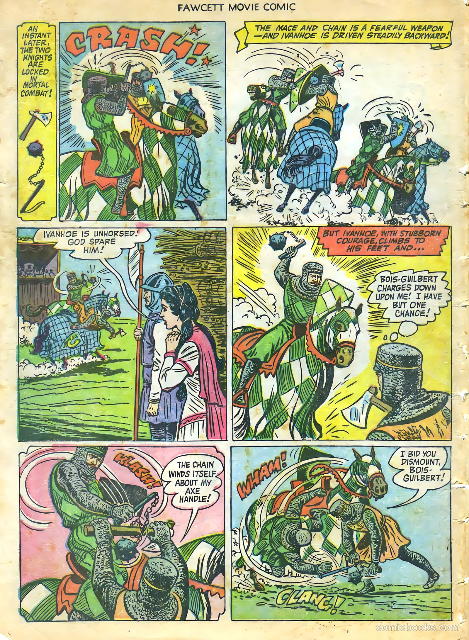 Fawcett Movie Comic #20 (1952) — page 32 of 36