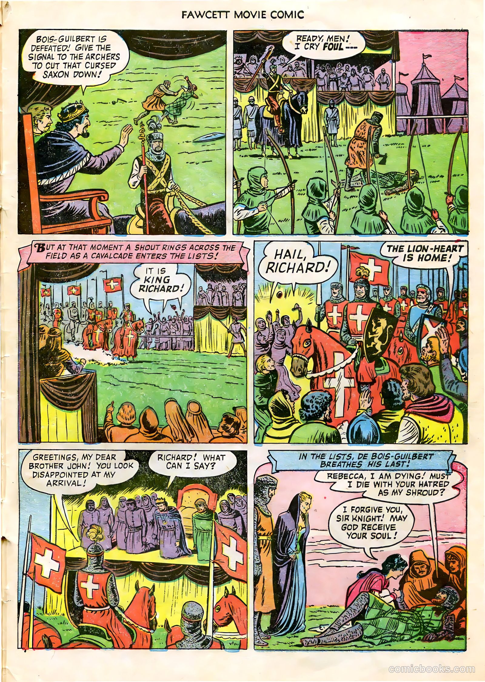 Fawcett Movie Comic #20 (1952) — page 33 of 36