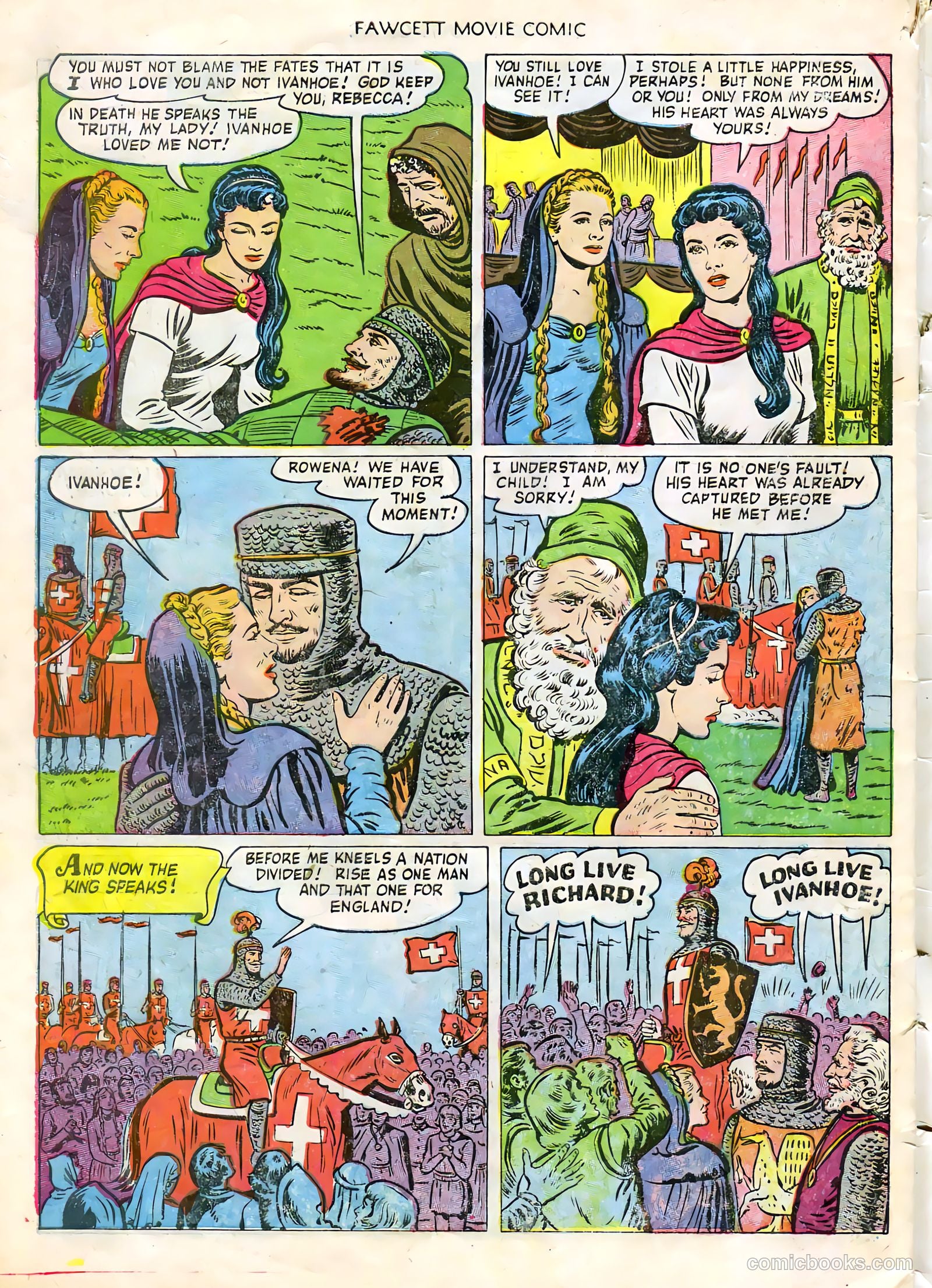 Fawcett Movie Comic #20 (1952) — page 34 of 36