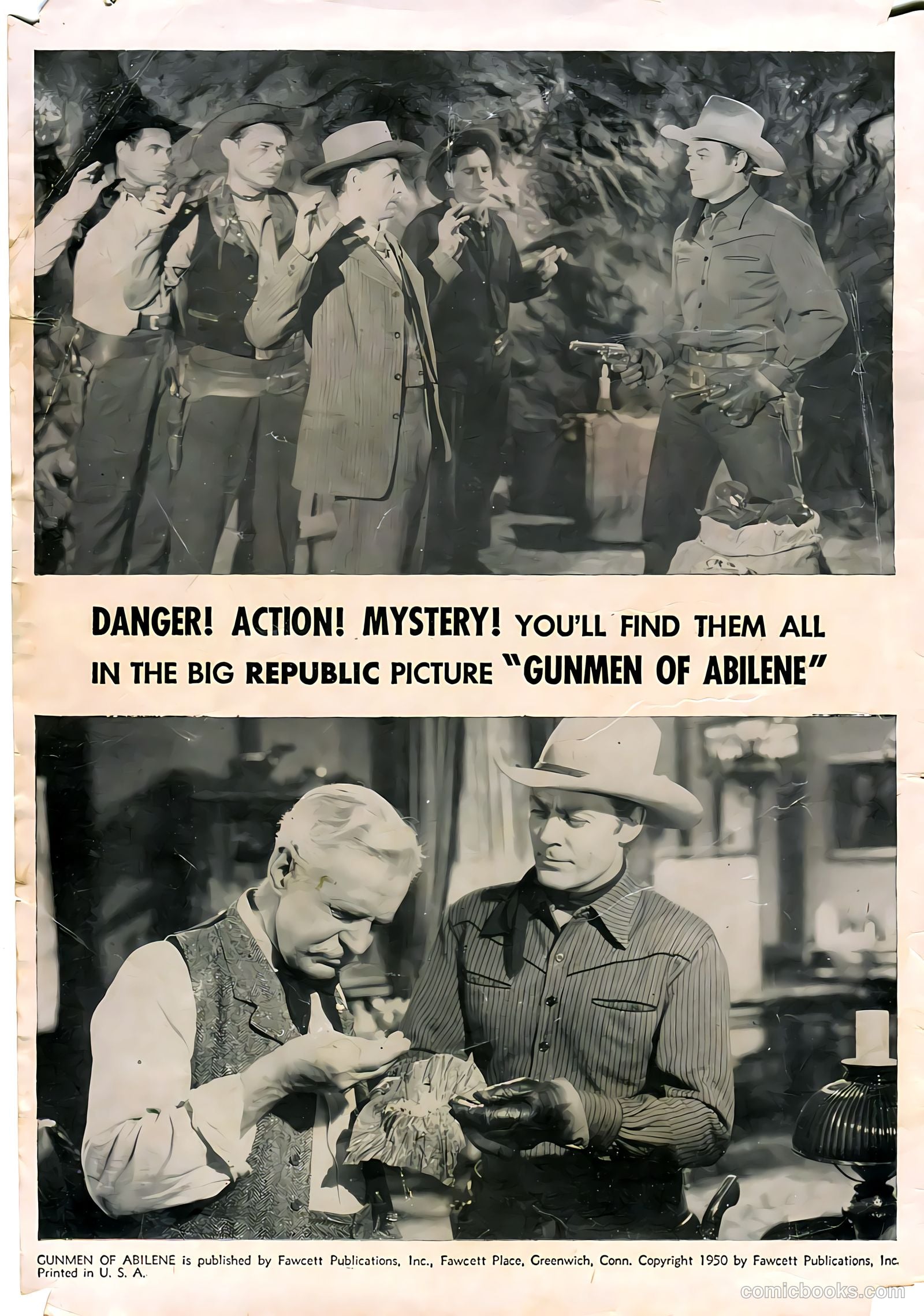 Fawcett Movie Comic #7 (1950) — page 2 of 36