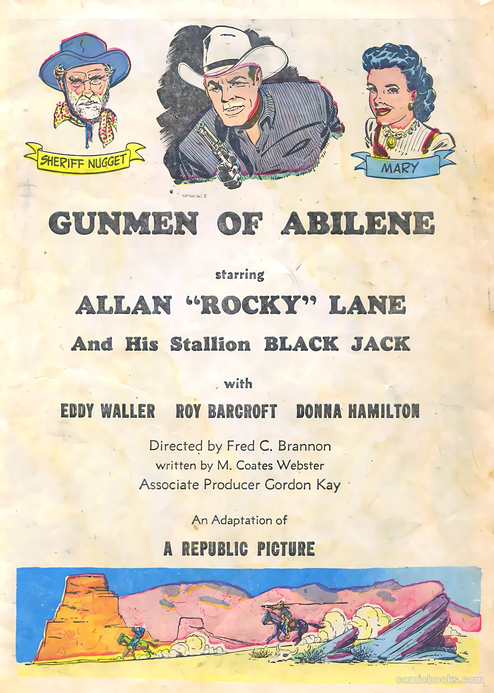 Fawcett Movie Comic #7 (1950) — page 3 of 36
