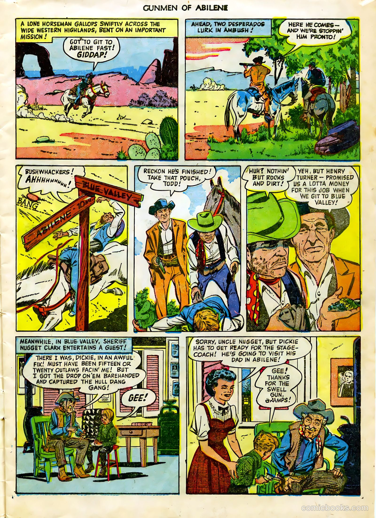 Fawcett Movie Comic #7 (1950) — page 5 of 36