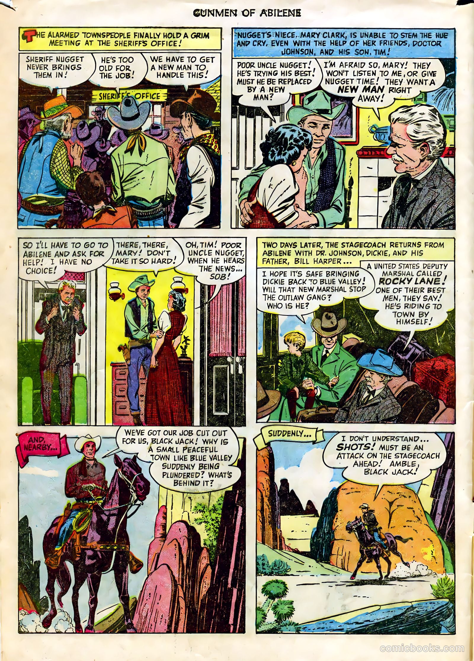 Fawcett Movie Comic #7 (1950) — page 8 of 36