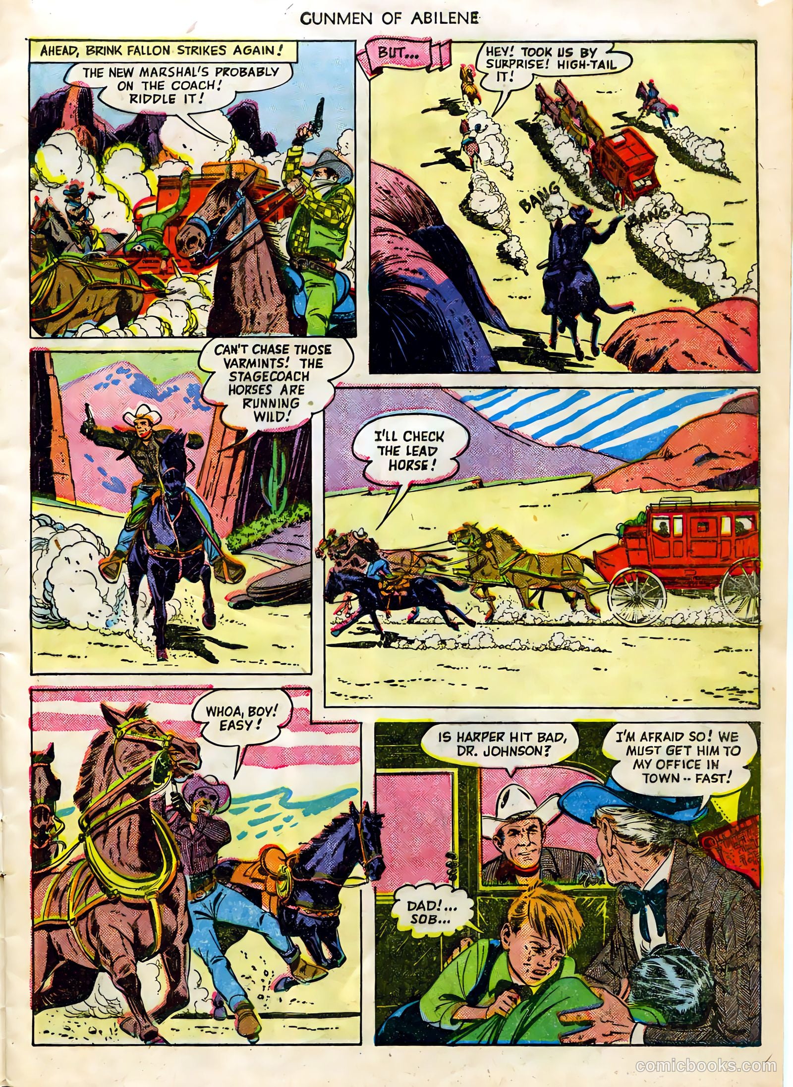 Fawcett Movie Comic #7 (1950) — page 9 of 36