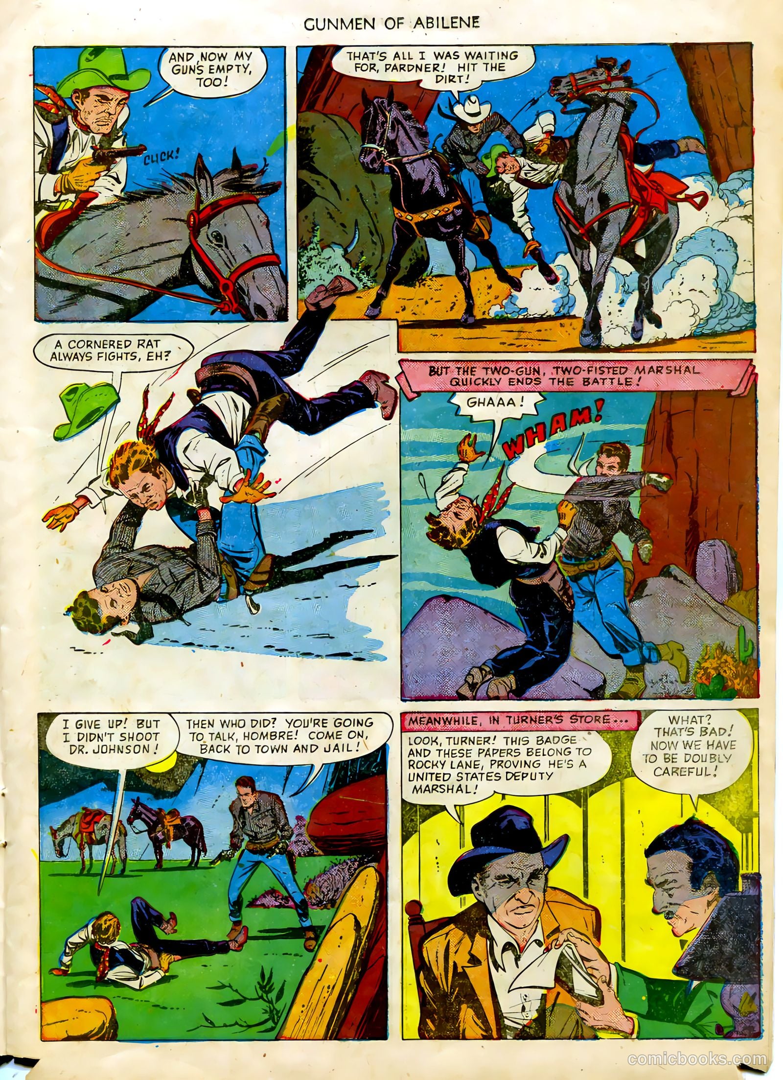 Fawcett Movie Comic #7 (1950) — page 15 of 36