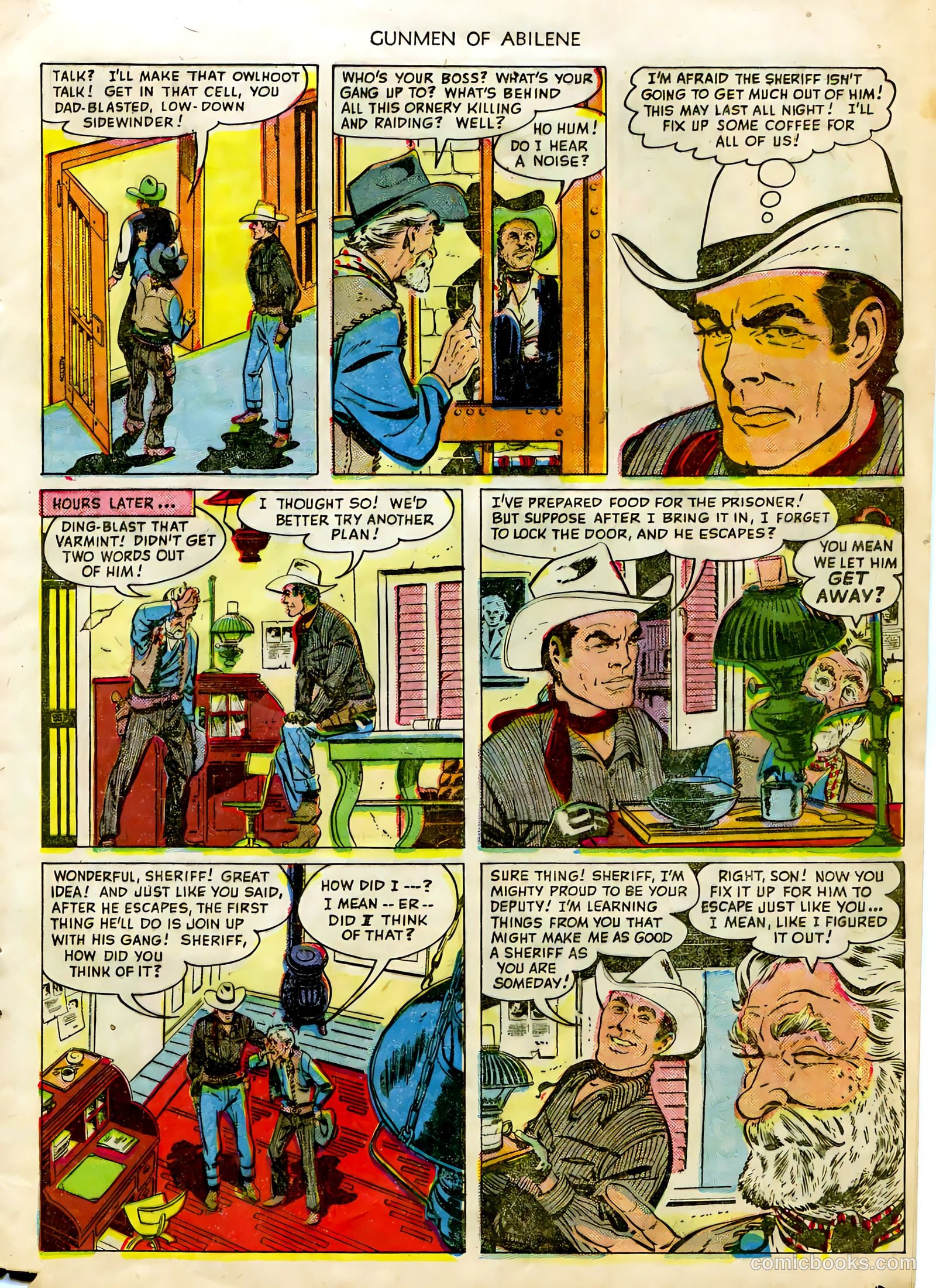 Fawcett Movie Comic #7 (1950) — page 17 of 36