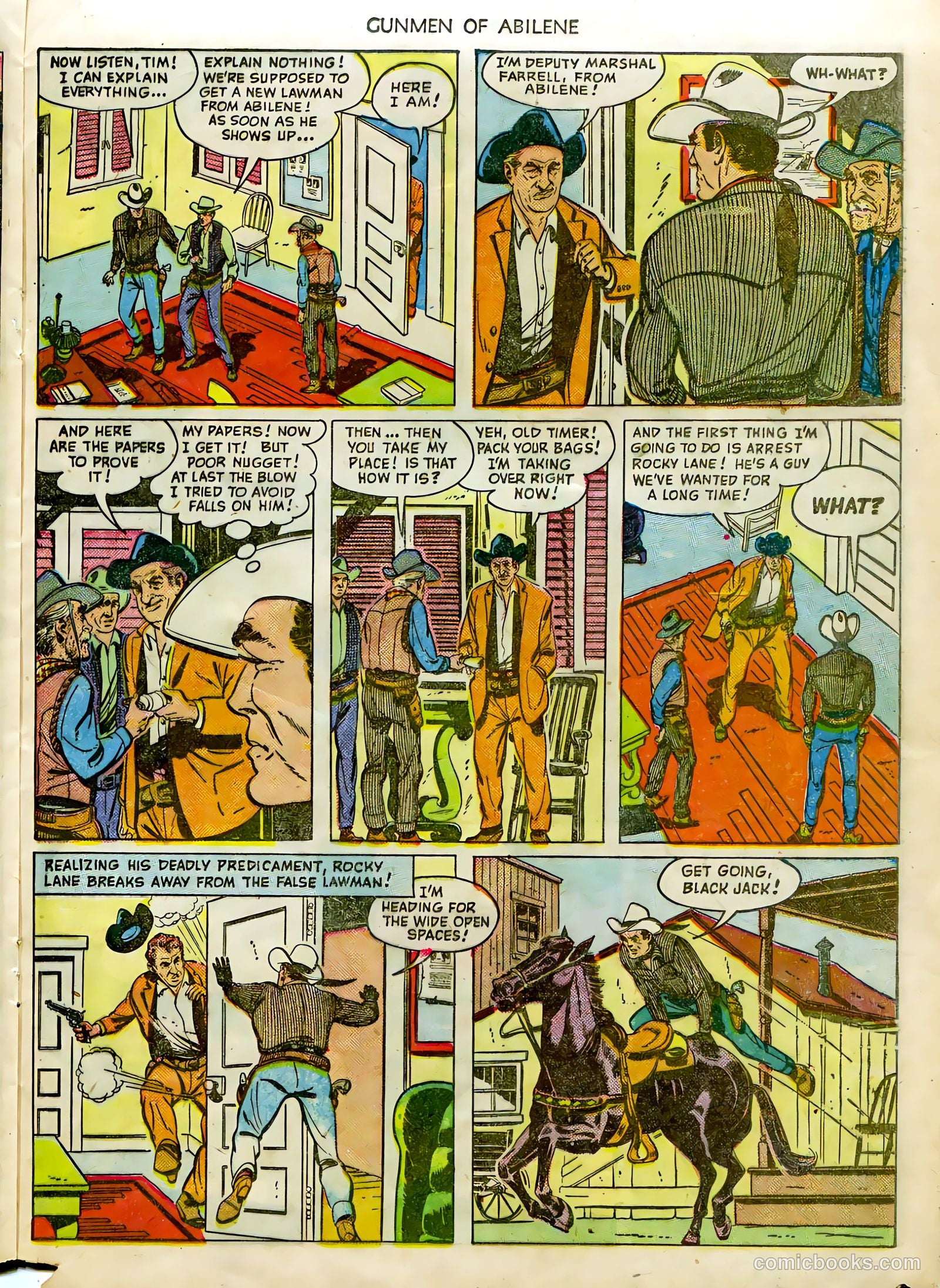 Fawcett Movie Comic #7 (1950) — page 21 of 36