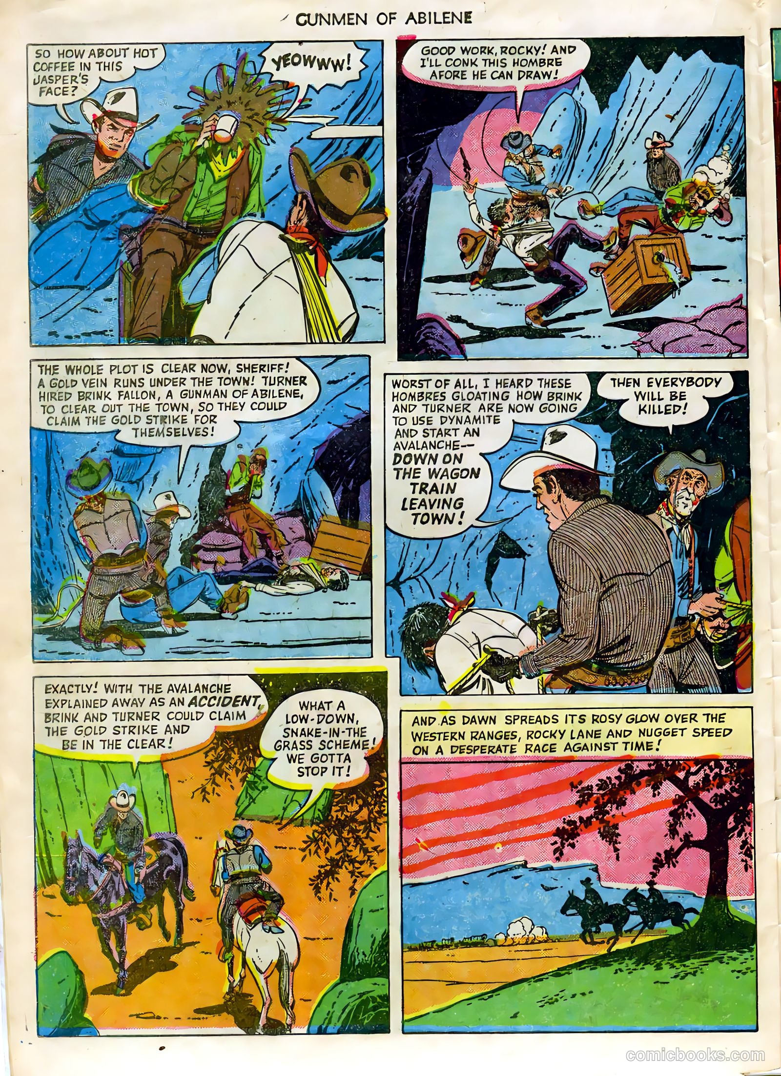 Fawcett Movie Comic #7 (1950) — page 28 of 36