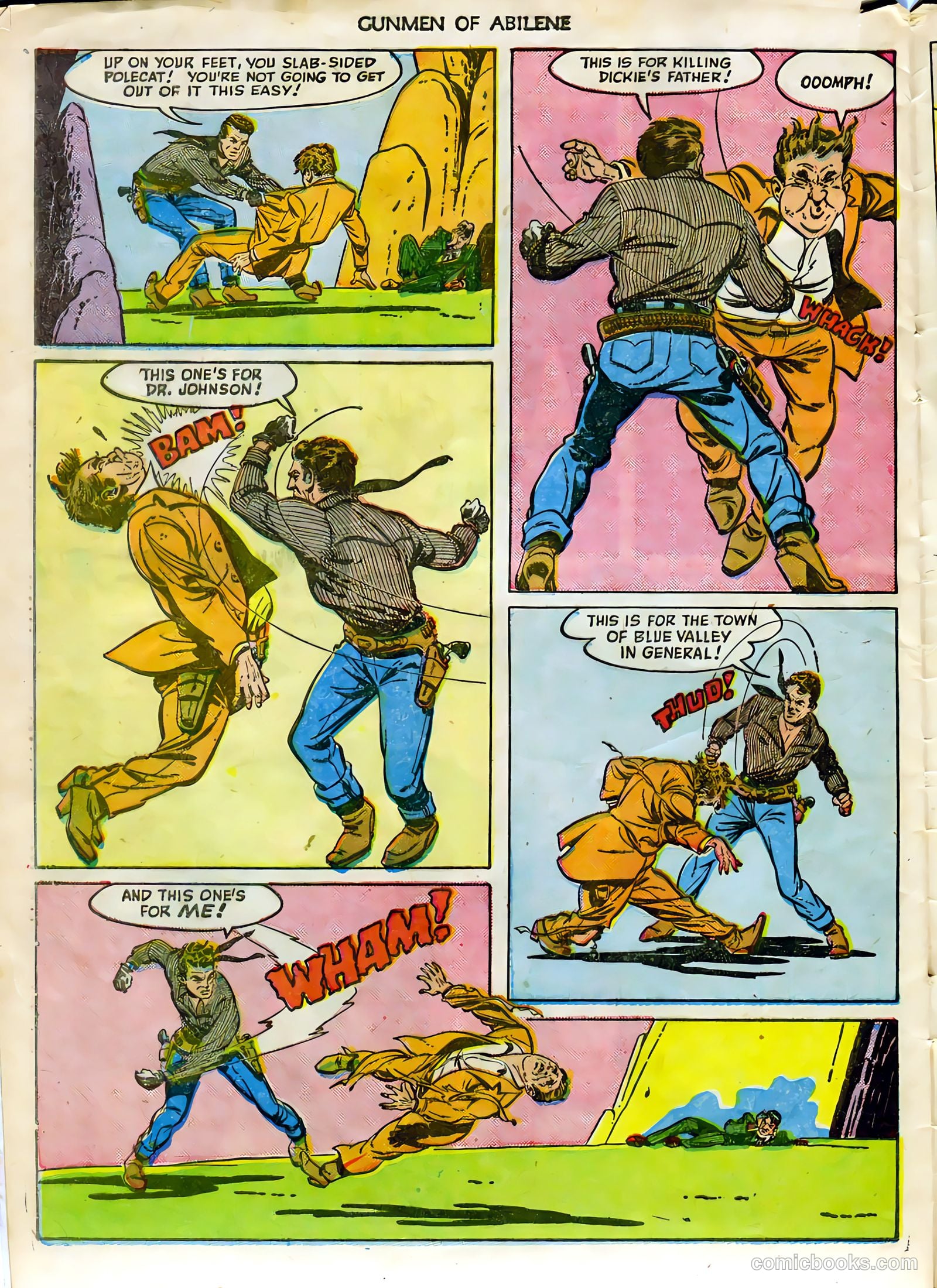 Fawcett Movie Comic #7 (1950) — page 32 of 36
