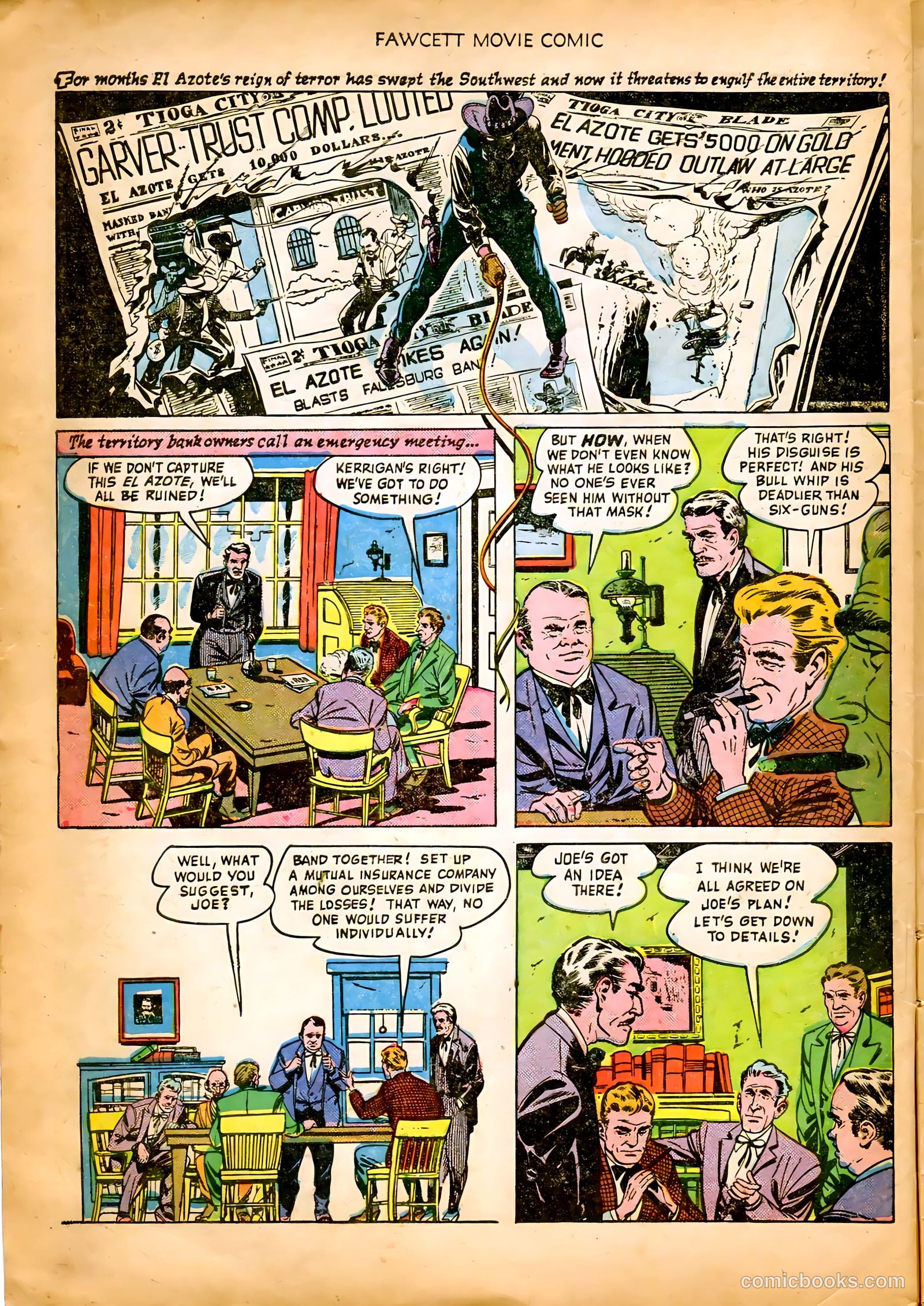 Fawcett Movie Comic #8 (1950) — page 6 of 36