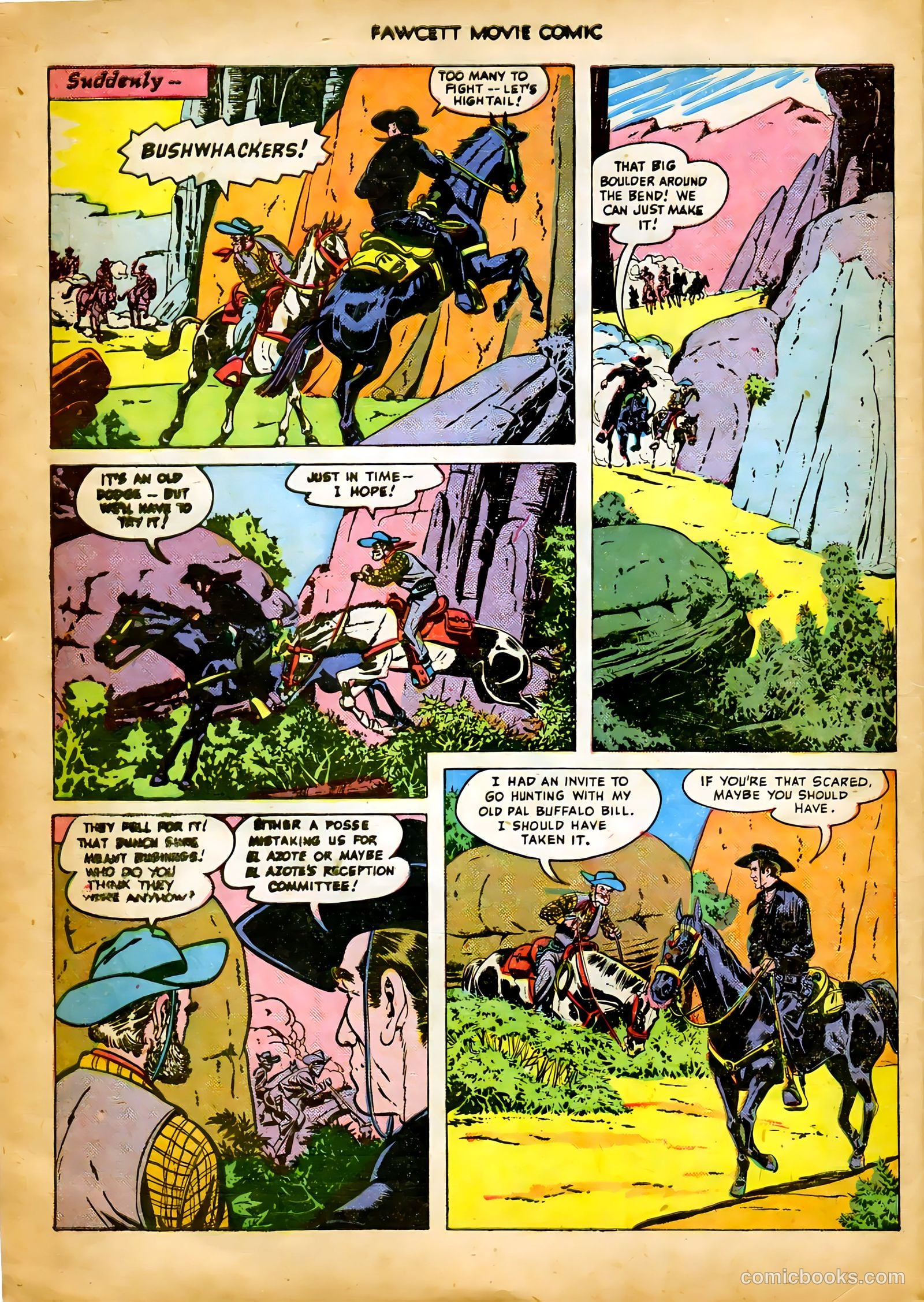 Fawcett Movie Comic #8 (1950) — page 8 of 36