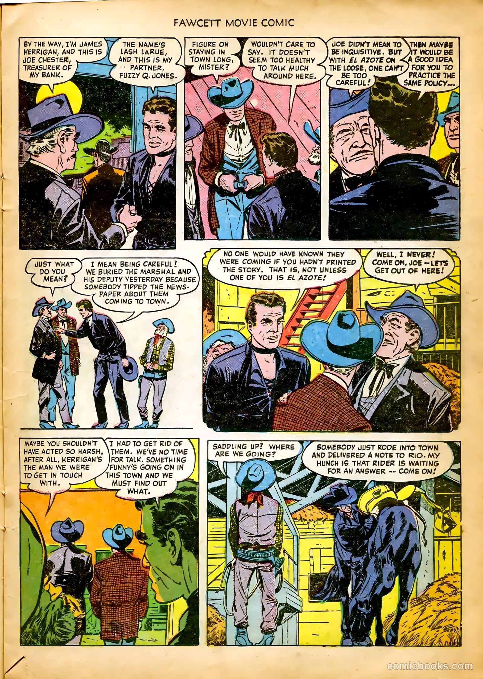 Fawcett Movie Comic #8 (1950) — page 15 of 36