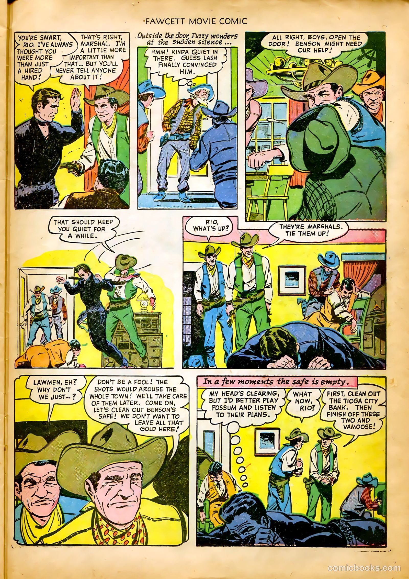 Fawcett Movie Comic #8 (1950) — page 27 of 36
