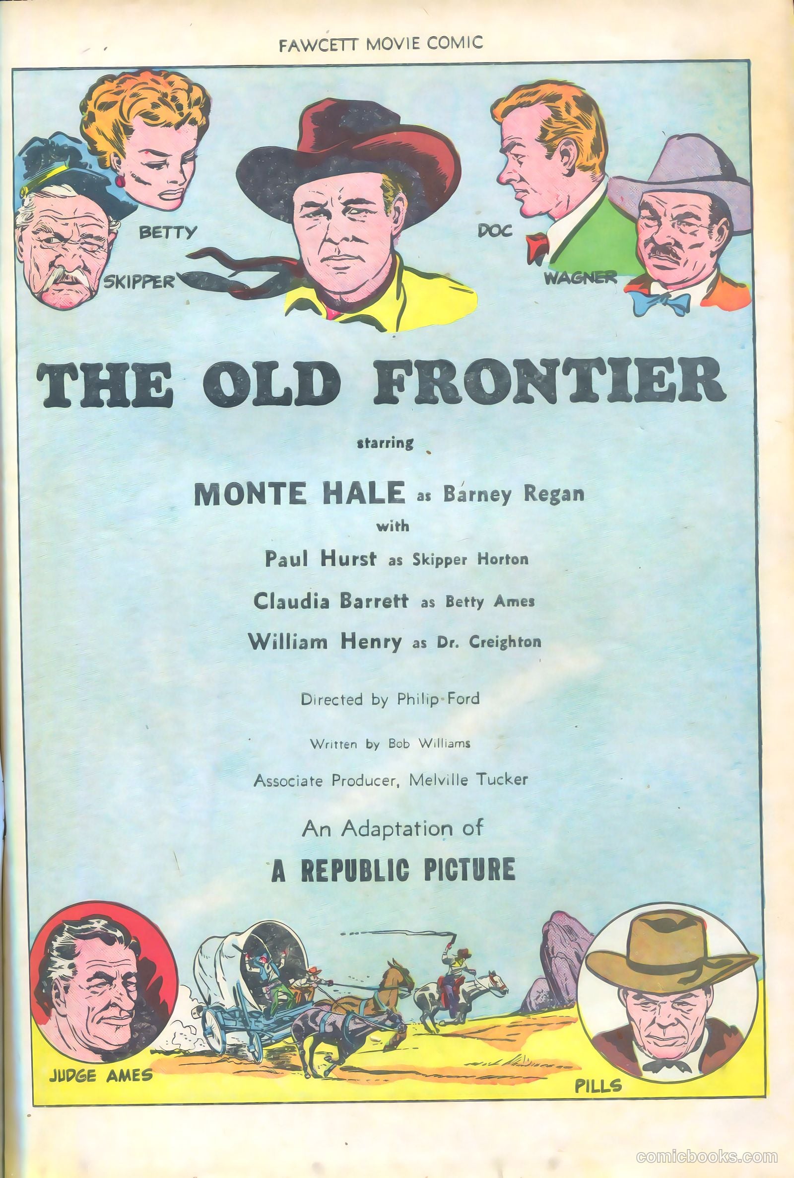 Fawcett Movie Comic #9 (1951) — page 3 of 36