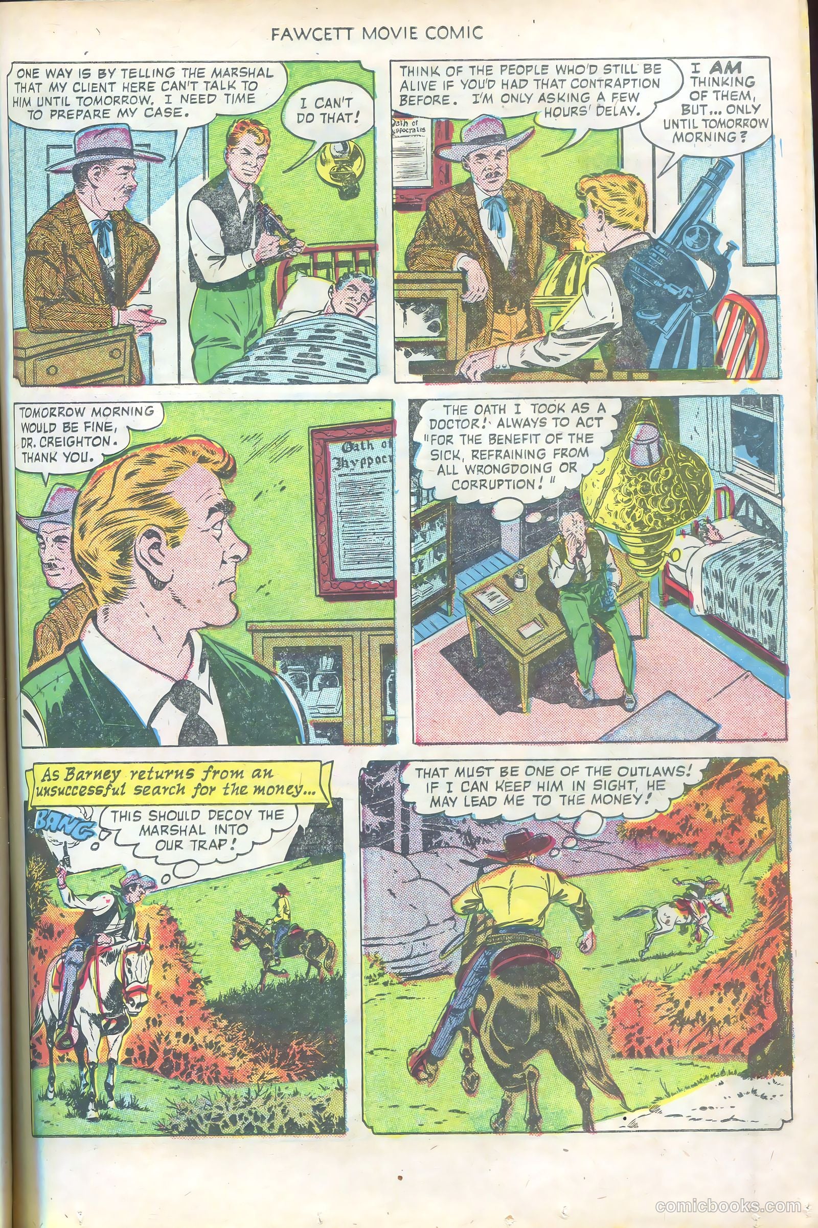 Fawcett Movie Comic #9 (1951) — page 11 of 36