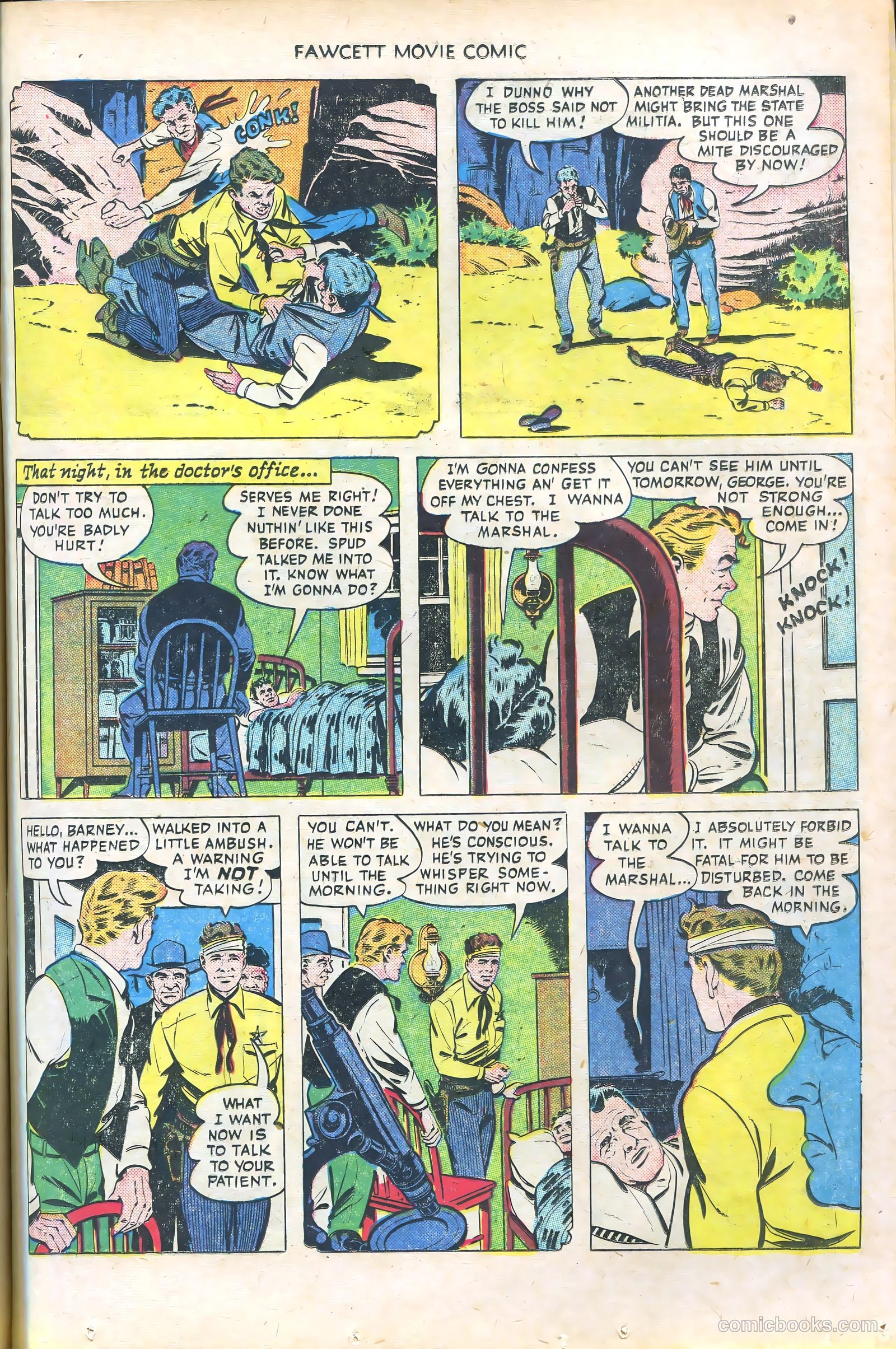 Fawcett Movie Comic #9 (1951) — page 13 of 36