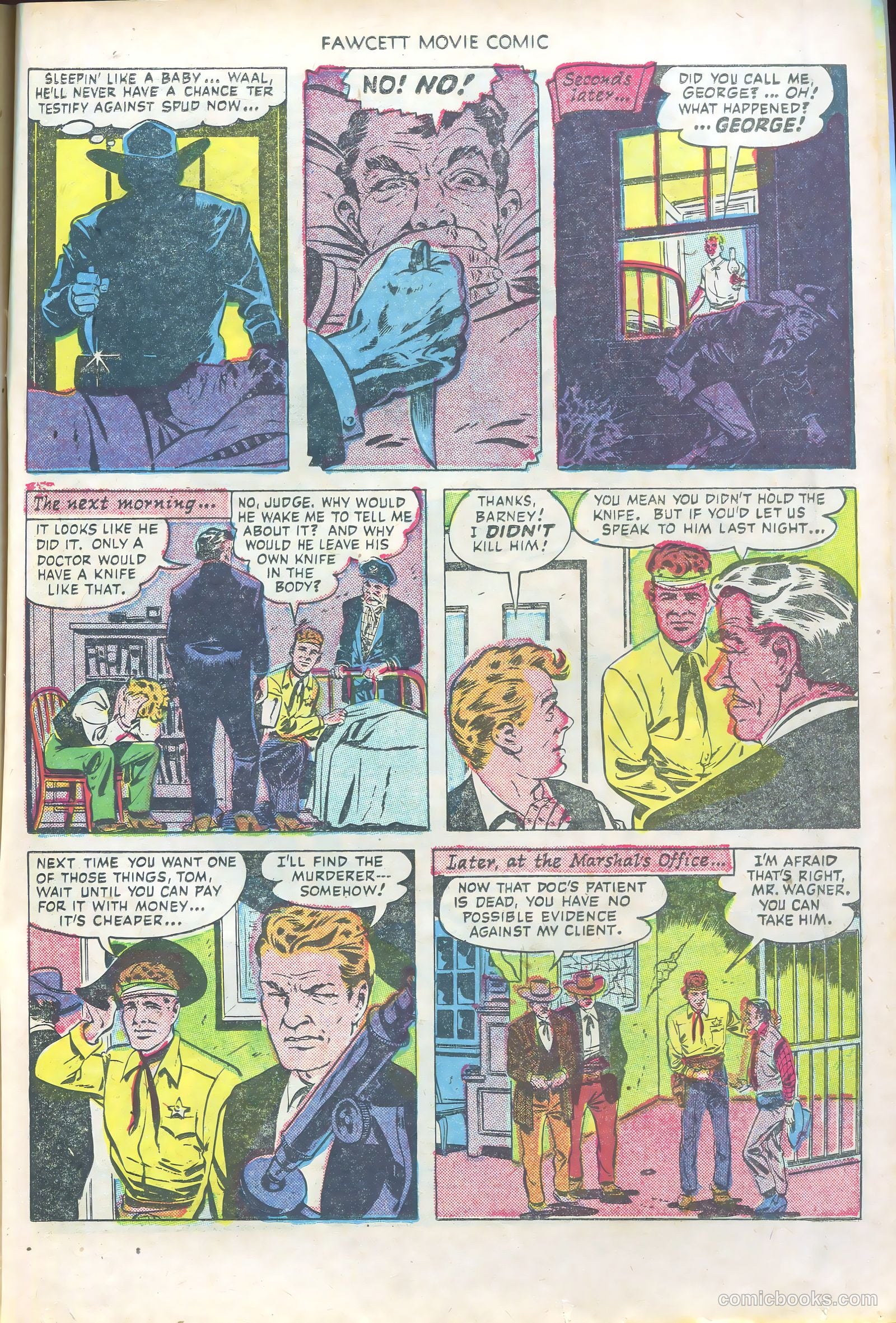 Fawcett Movie Comic #9 (1951) — page 15 of 36
