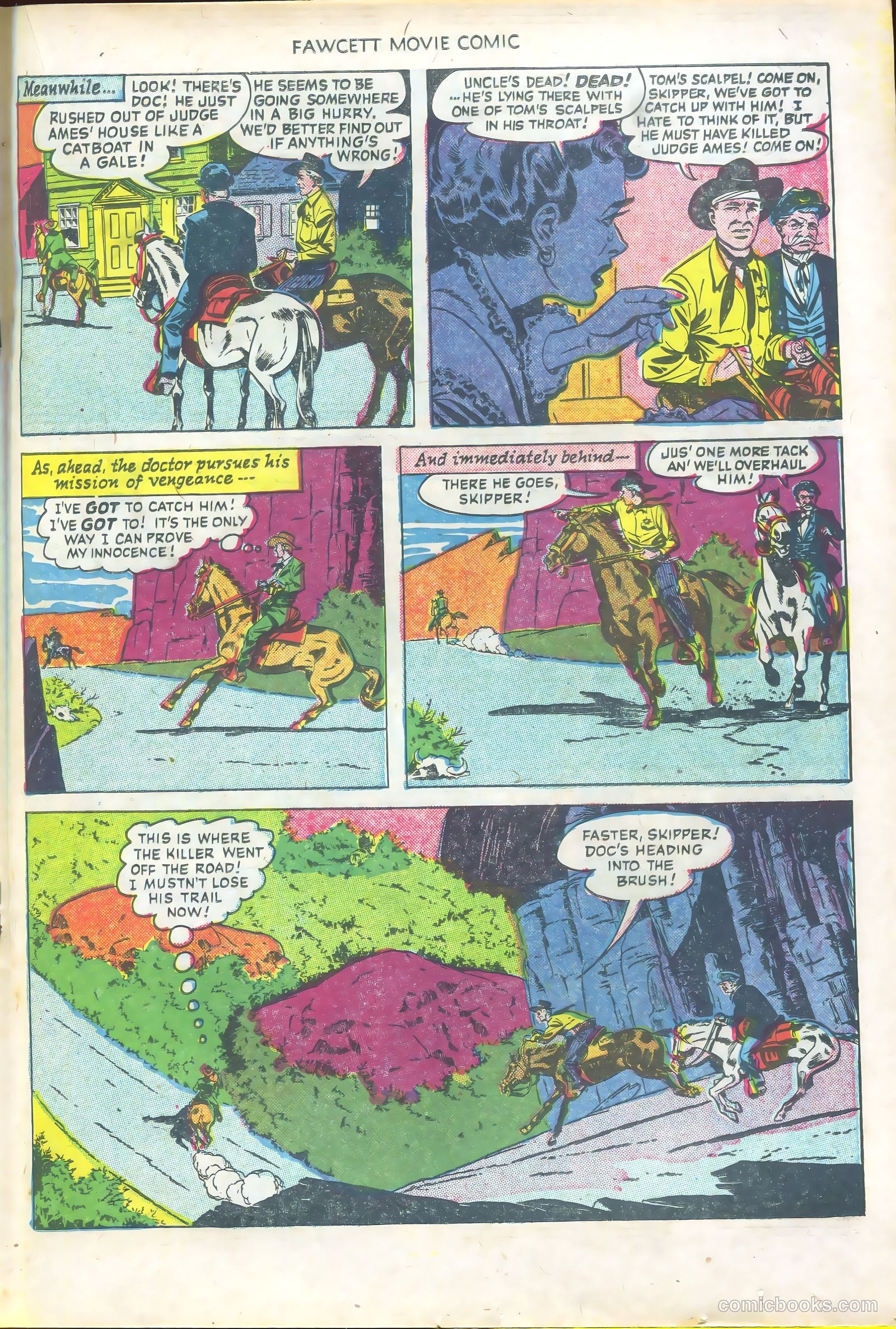 Fawcett Movie Comic #9 (1951) — page 19 of 36