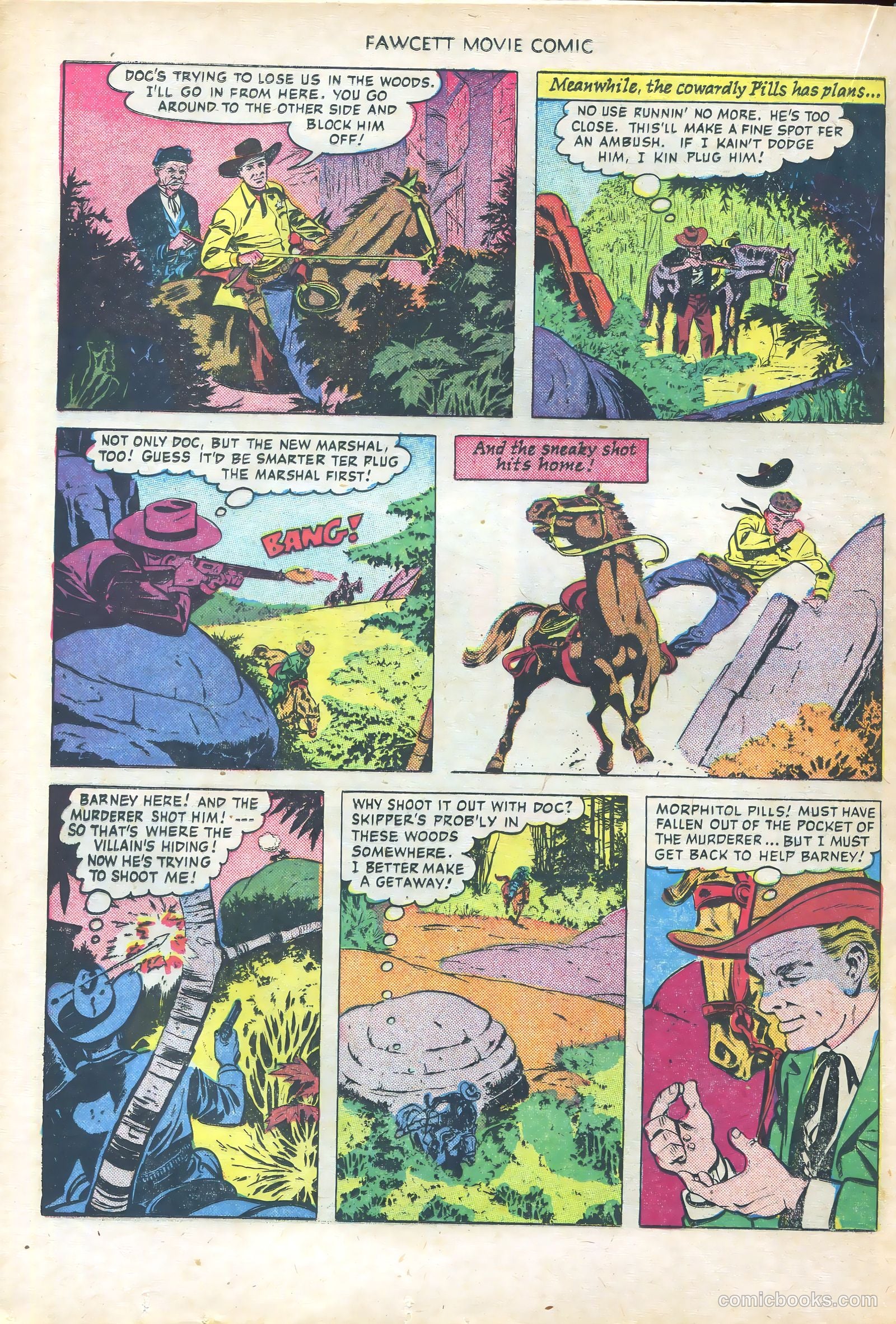 Fawcett Movie Comic #9 (1951) — page 20 of 36