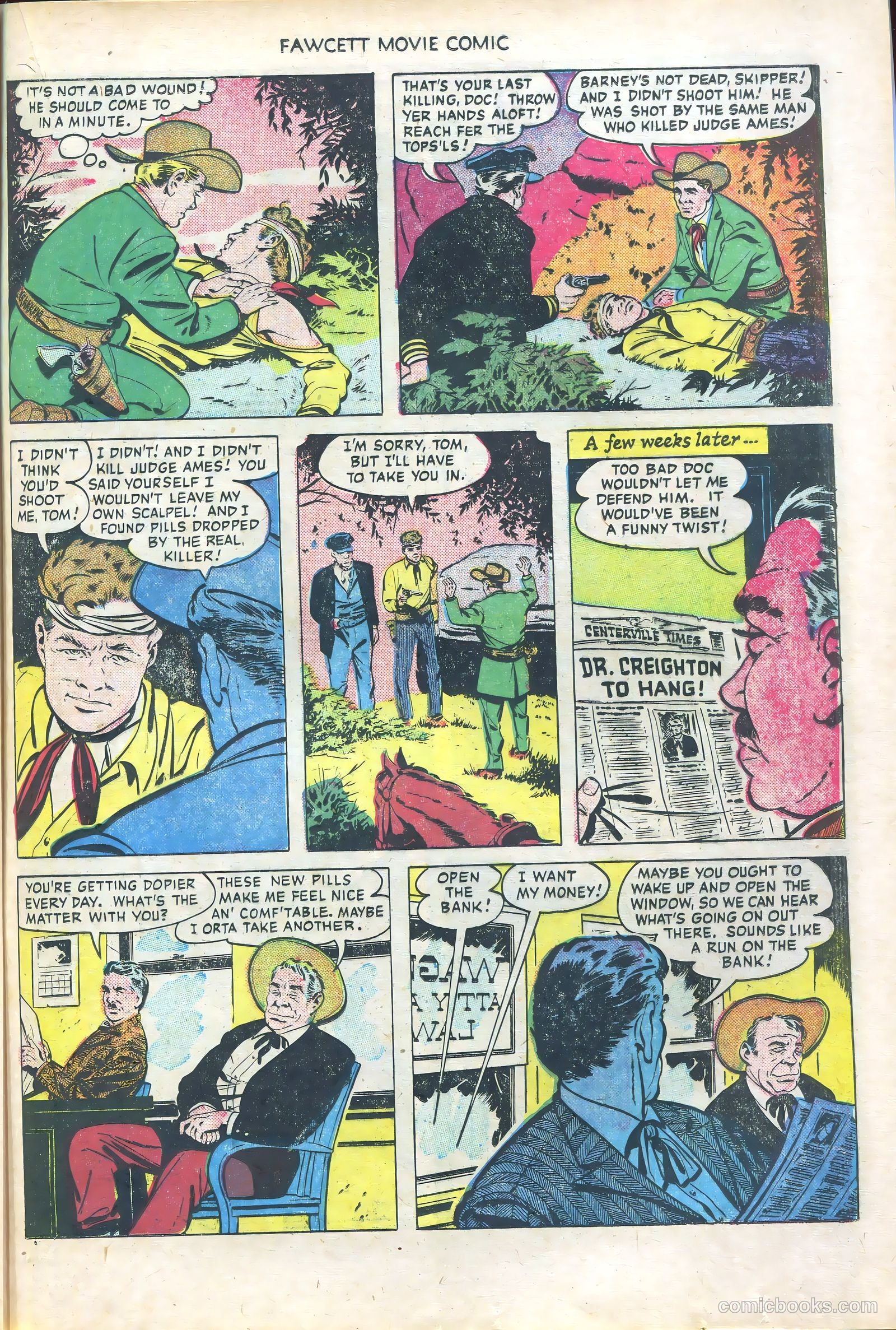 Fawcett Movie Comic #9 (1951) — page 21 of 36