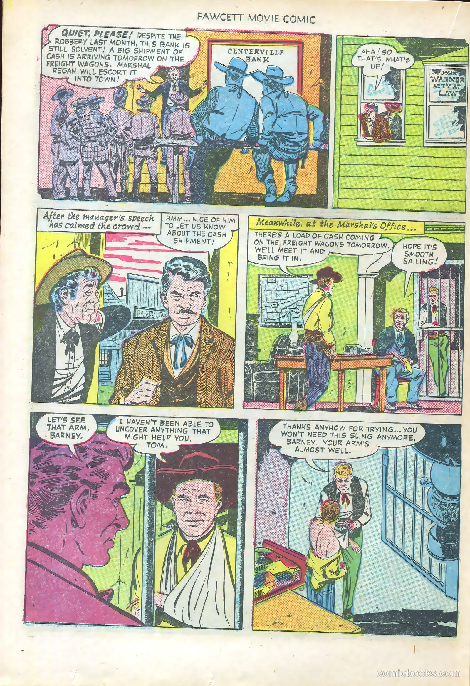 Fawcett Movie Comic #9 (1951) — page 22 of 36