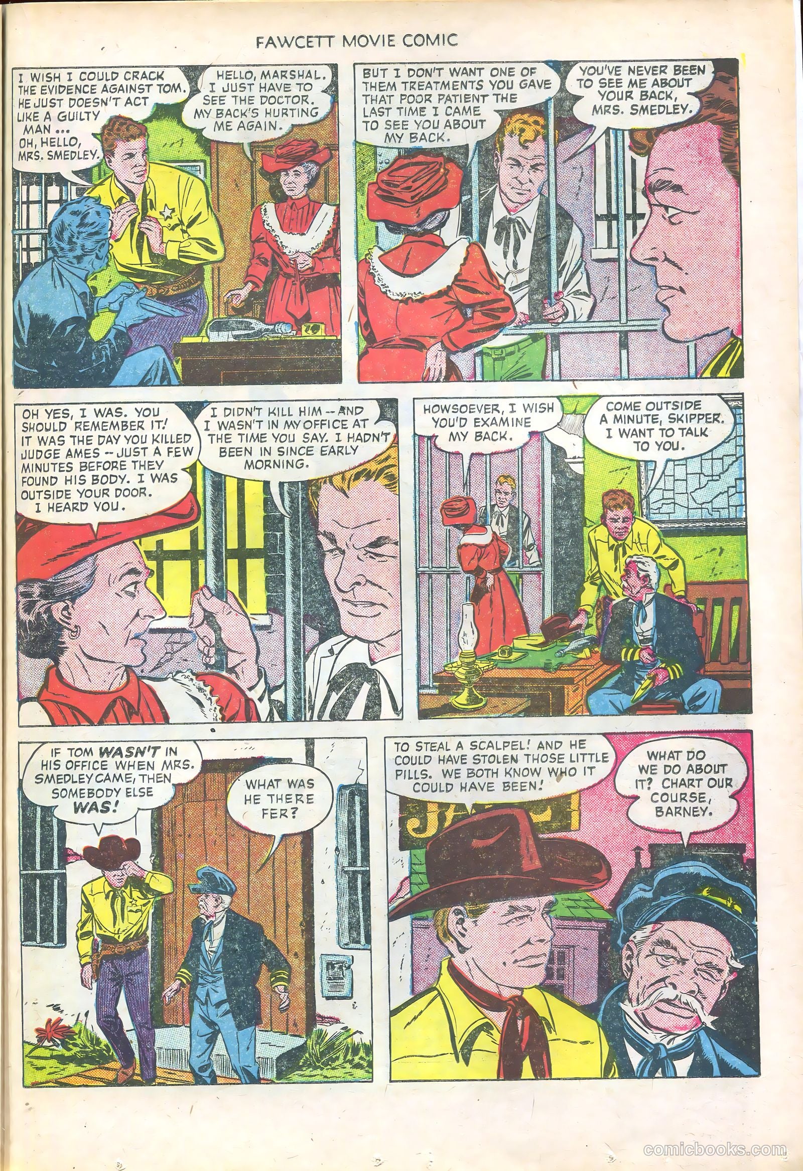 Fawcett Movie Comic #9 (1951) — page 23 of 36