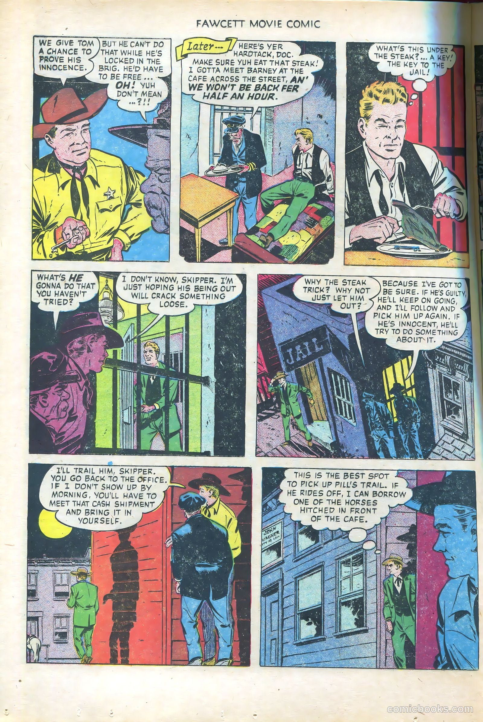 Fawcett Movie Comic #9 (1951) — page 24 of 36
