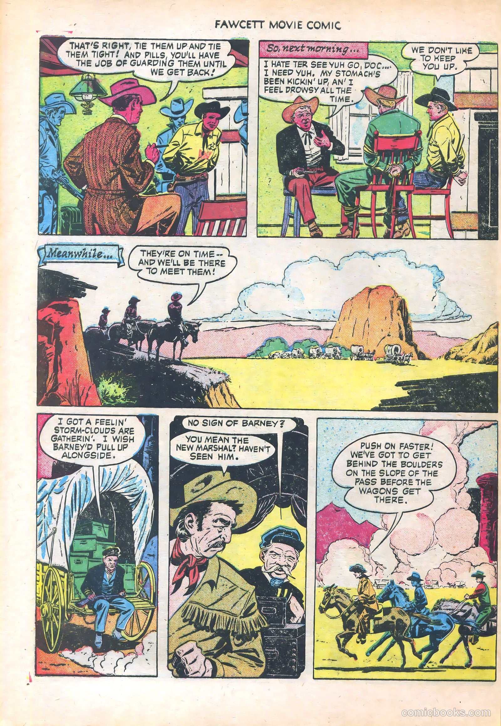 Fawcett Movie Comic #9 (1951) — page 28 of 36