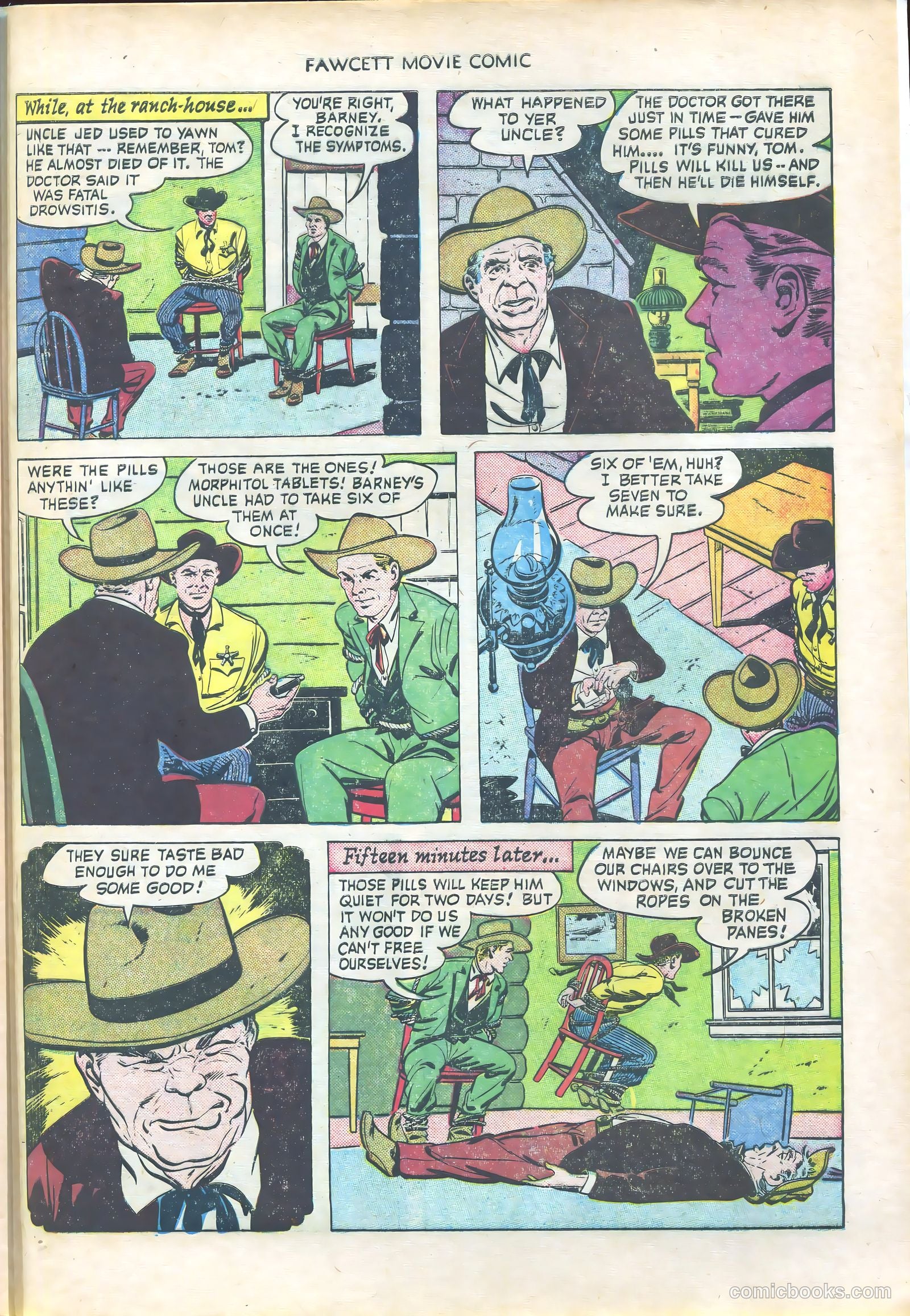 Fawcett Movie Comic #9 (1951) — page 29 of 36