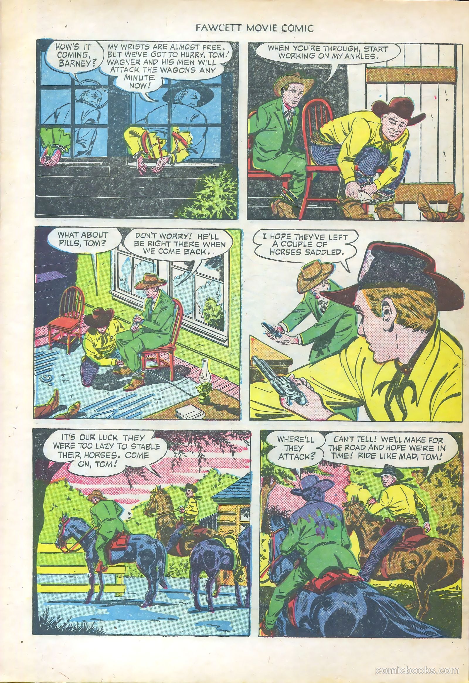 Fawcett Movie Comic #9 (1951) — page 30 of 36