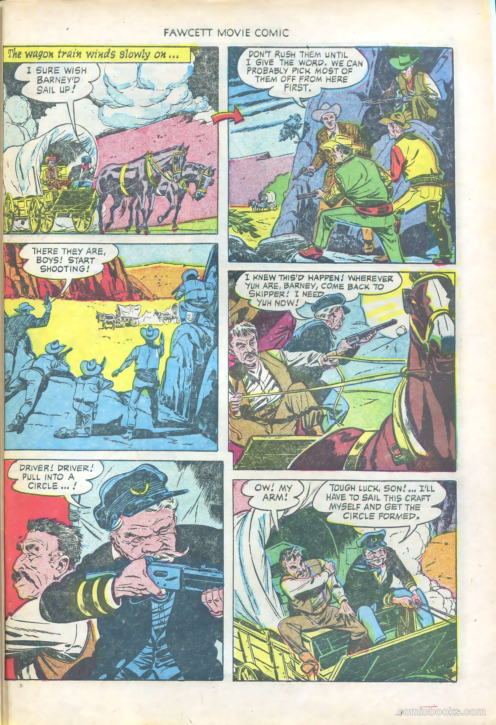 Fawcett Movie Comic #9 (1951) — page 31 of 36