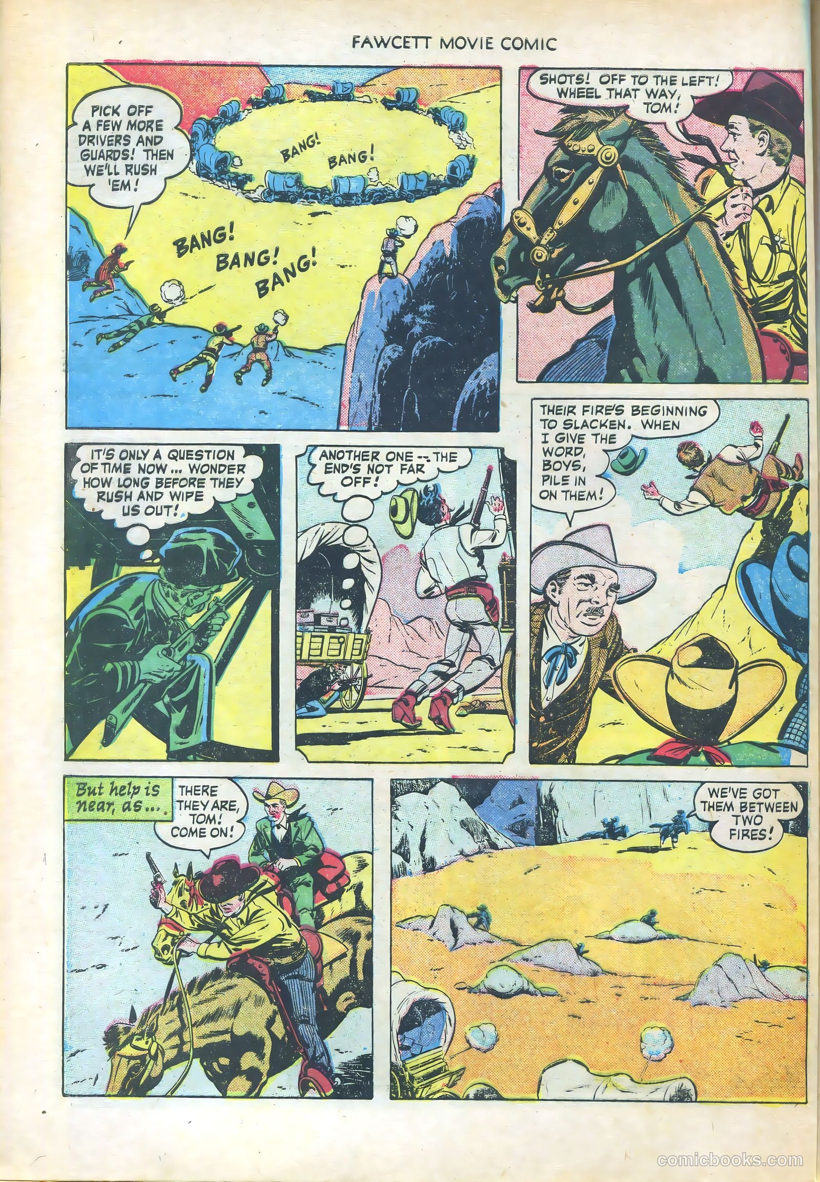 Fawcett Movie Comic #9 (1951) — page 32 of 36