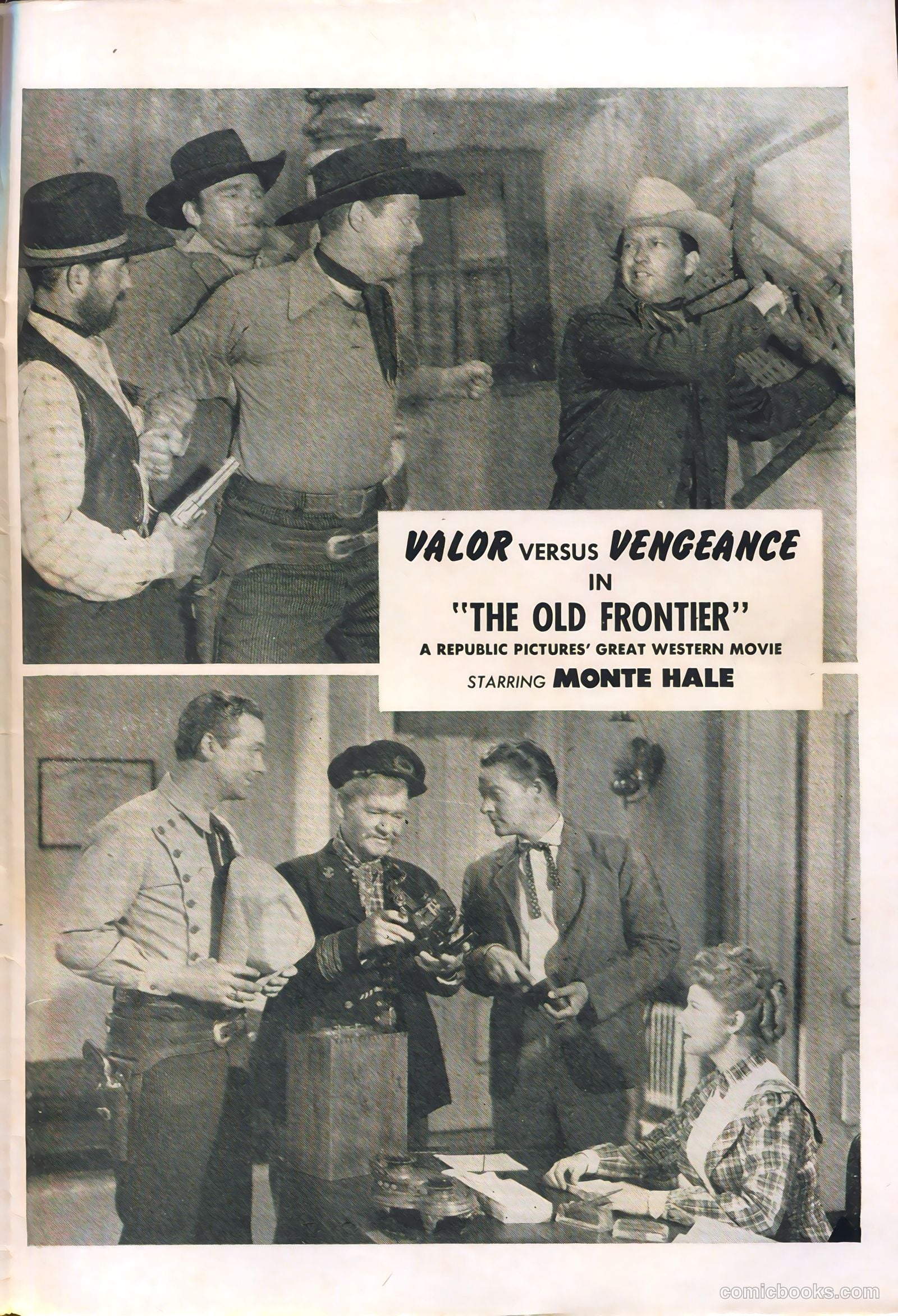 Fawcett Movie Comic #9 (1951) — page 35 of 36
